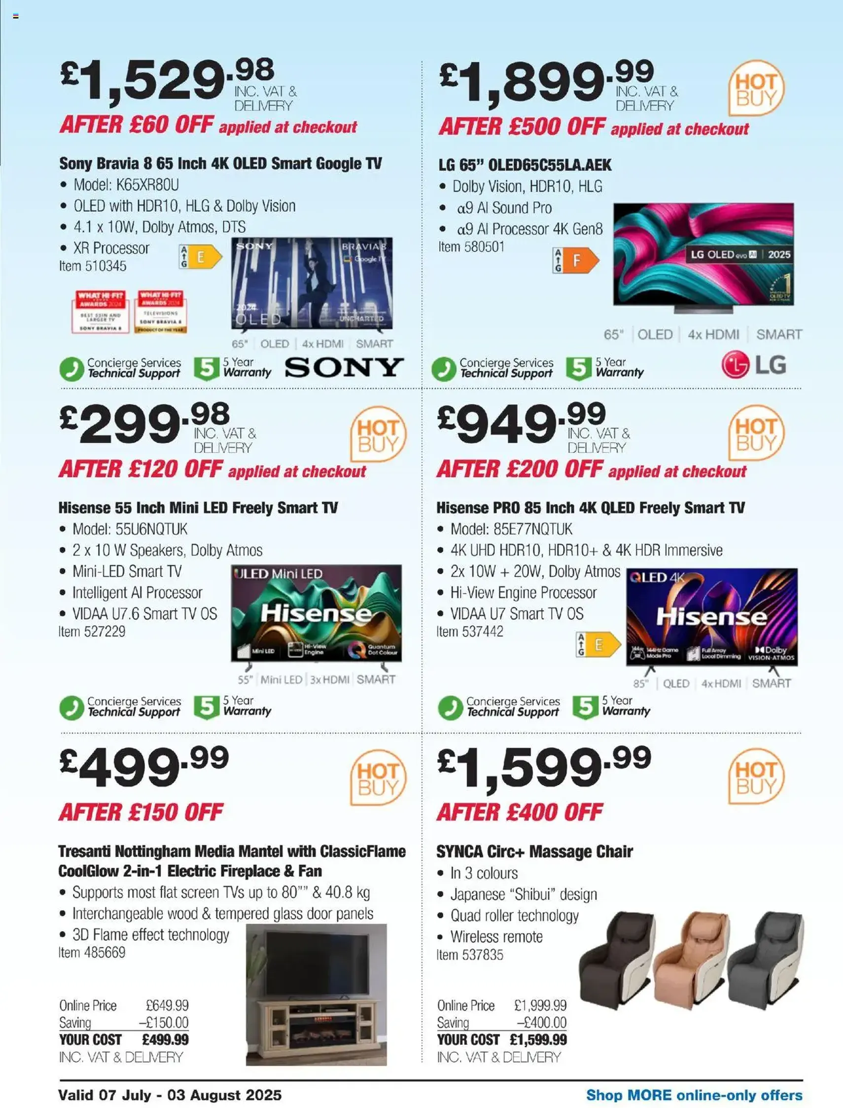 Costco - ENGLAND ONLY - valid flyer from 07/07/2025, page 28 of 36