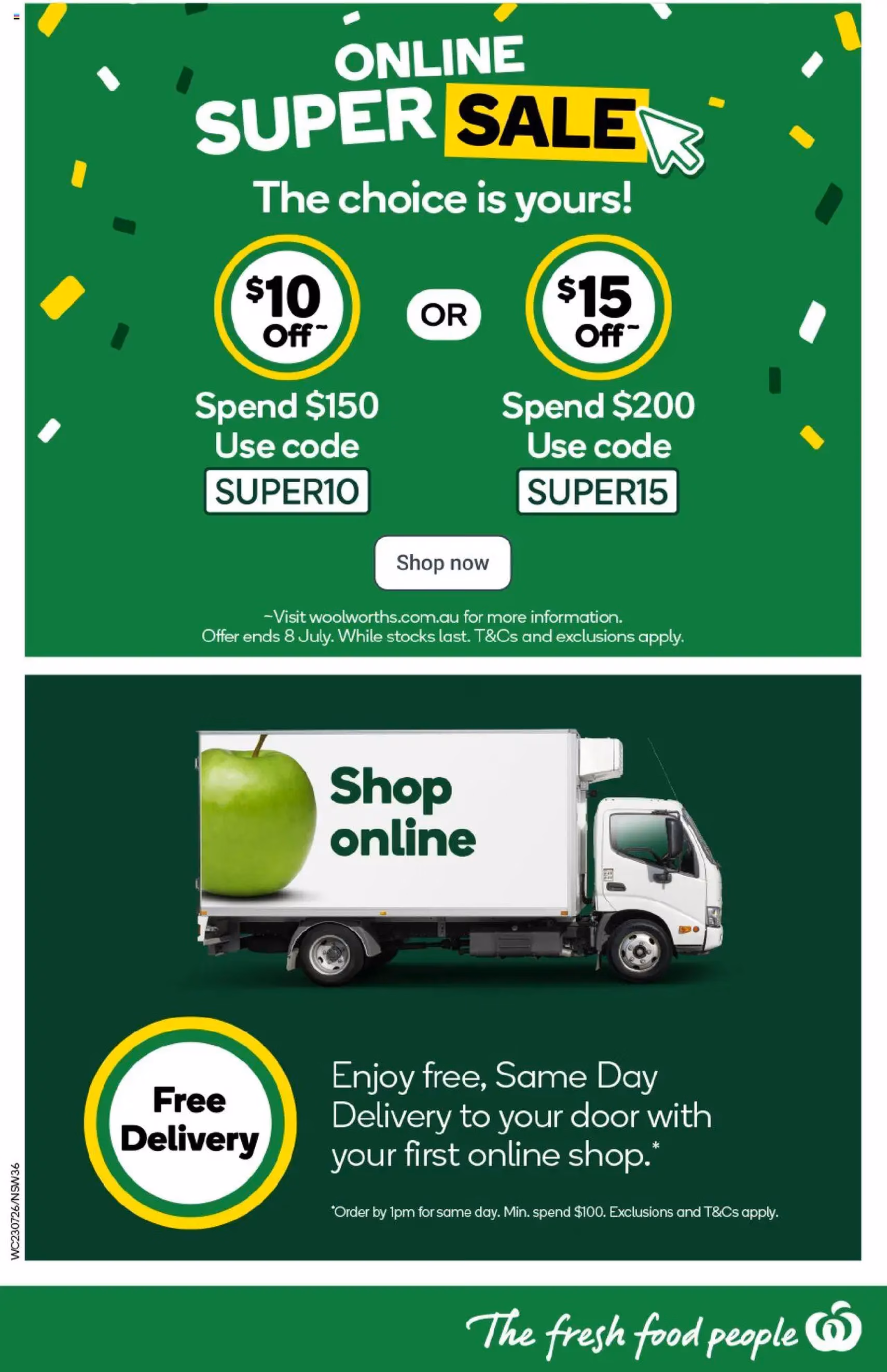 Weekly catalogue Woolworths NSW 23/07 - valid flyer from 23/07/2025, page 34 of 52 Weekly catalogue Woolworths NSW 23/07 - valid flyer from 23/07/2025, page 34 of 52