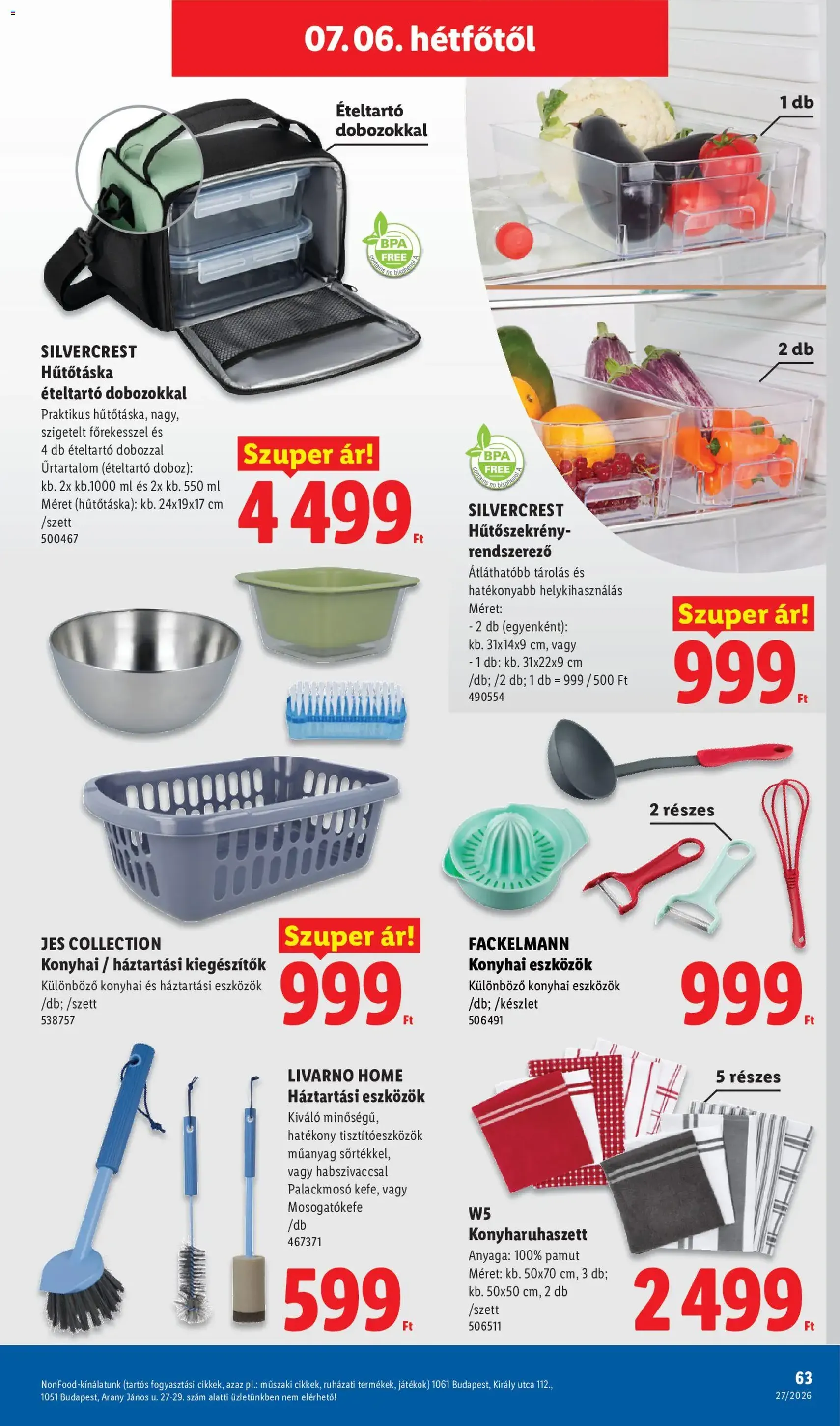 Lidl akciós újság - 2026.07.02. érvényes szórólap 63 oldal 86 oldalból