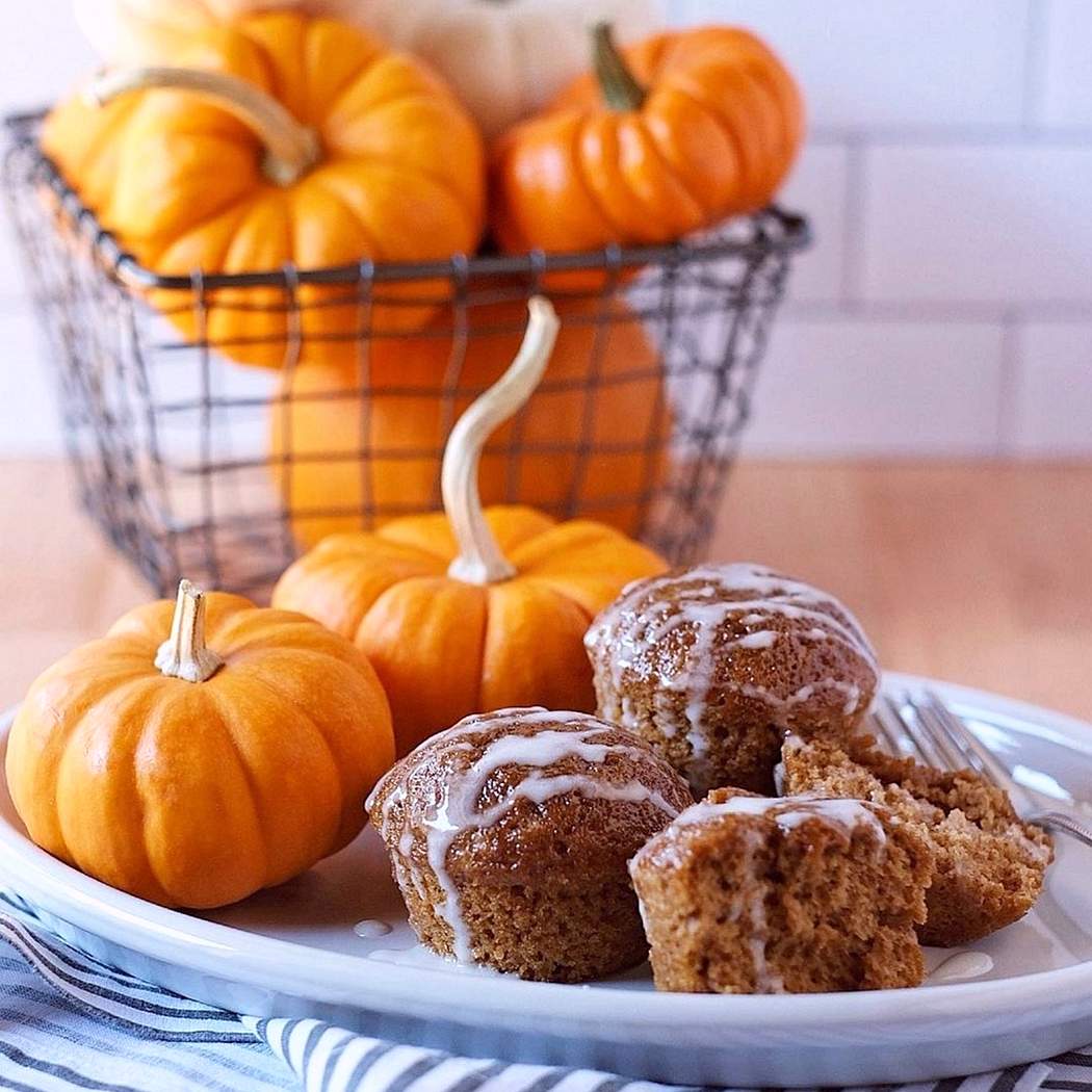 Muffin sani e umidi alle spezie di zucca
