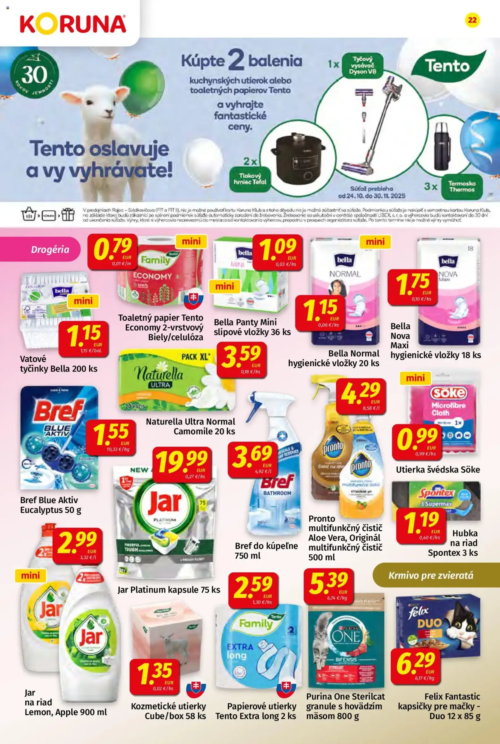 Koruna leták - platný leták od 24.10.2025 strana 22 z 24 Koruna leták - platný leták od 24.10.2025 strana 22 z 24