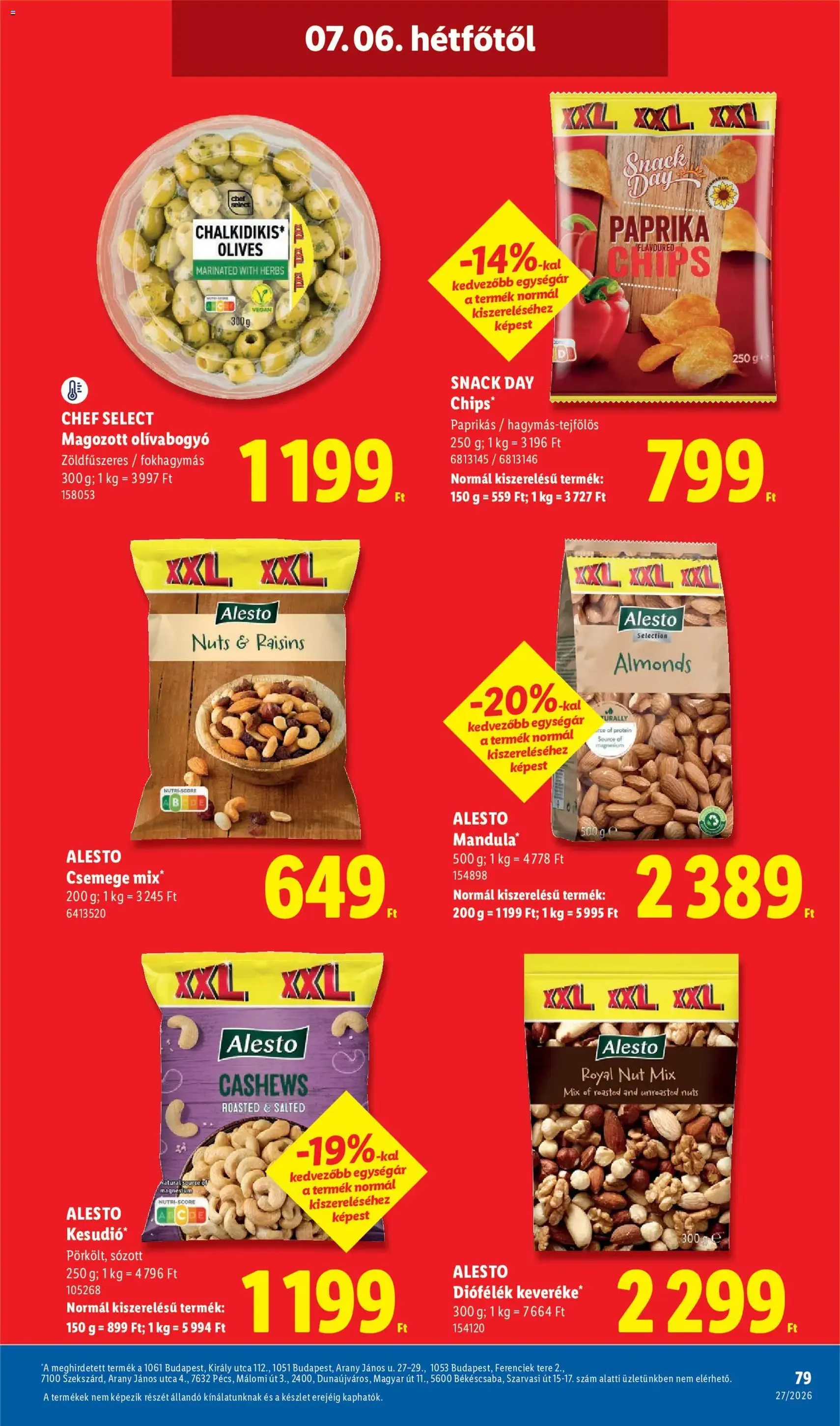 Lidl akciós újság - 2026.07.02. érvényes szórólap 79 oldal 86 oldalból