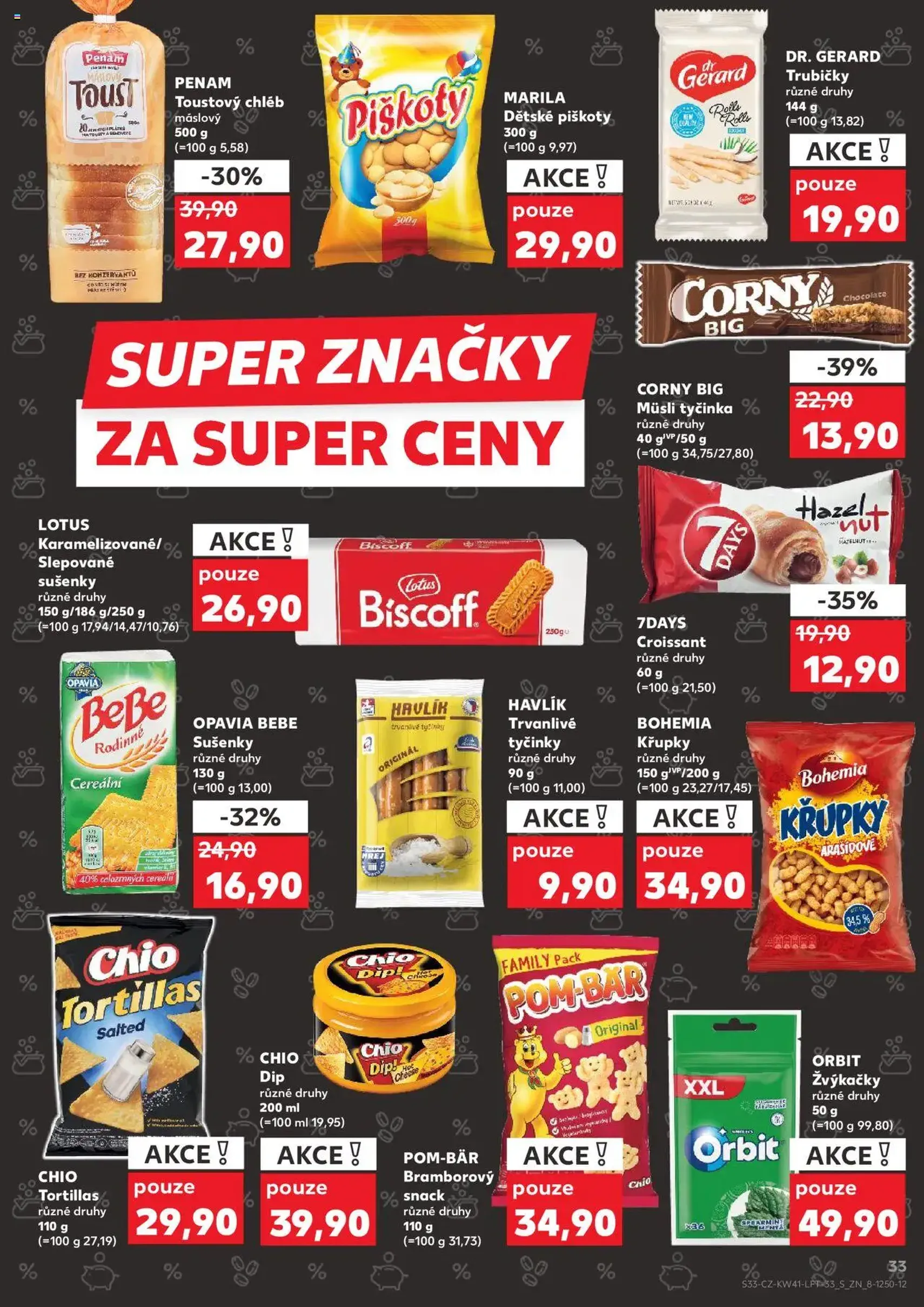 Kaufland leták - platný leták od 08.10.2025 strana 33 z 90