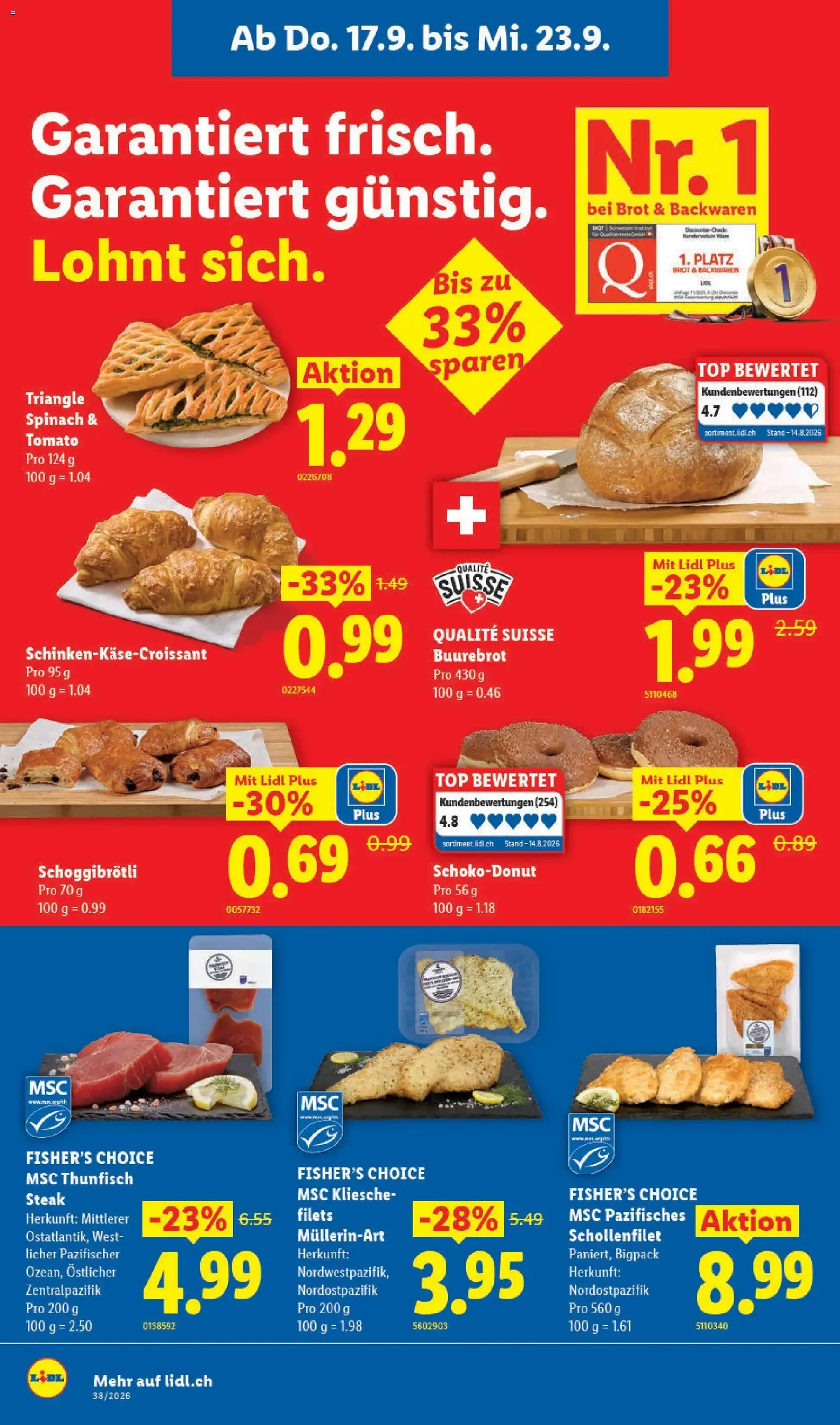 Lidl aktionen - Gültiger Prospekt ab 17.09.2026, Seite 6 von insgesamt 32