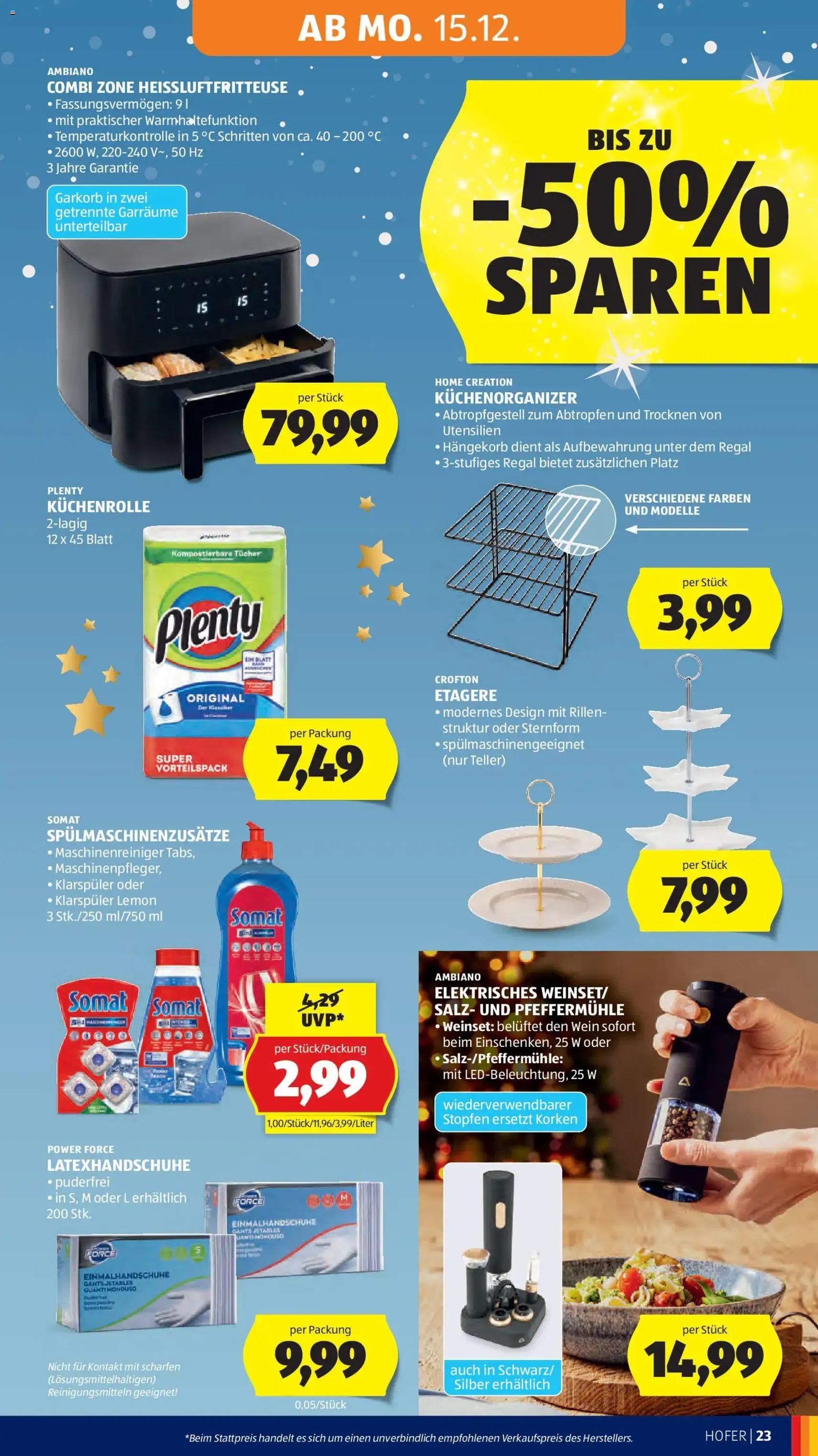 Hofer Flugblatt - Gültiger Prospekt ab 12.12.2025, Seite 35 von insgesamt 53