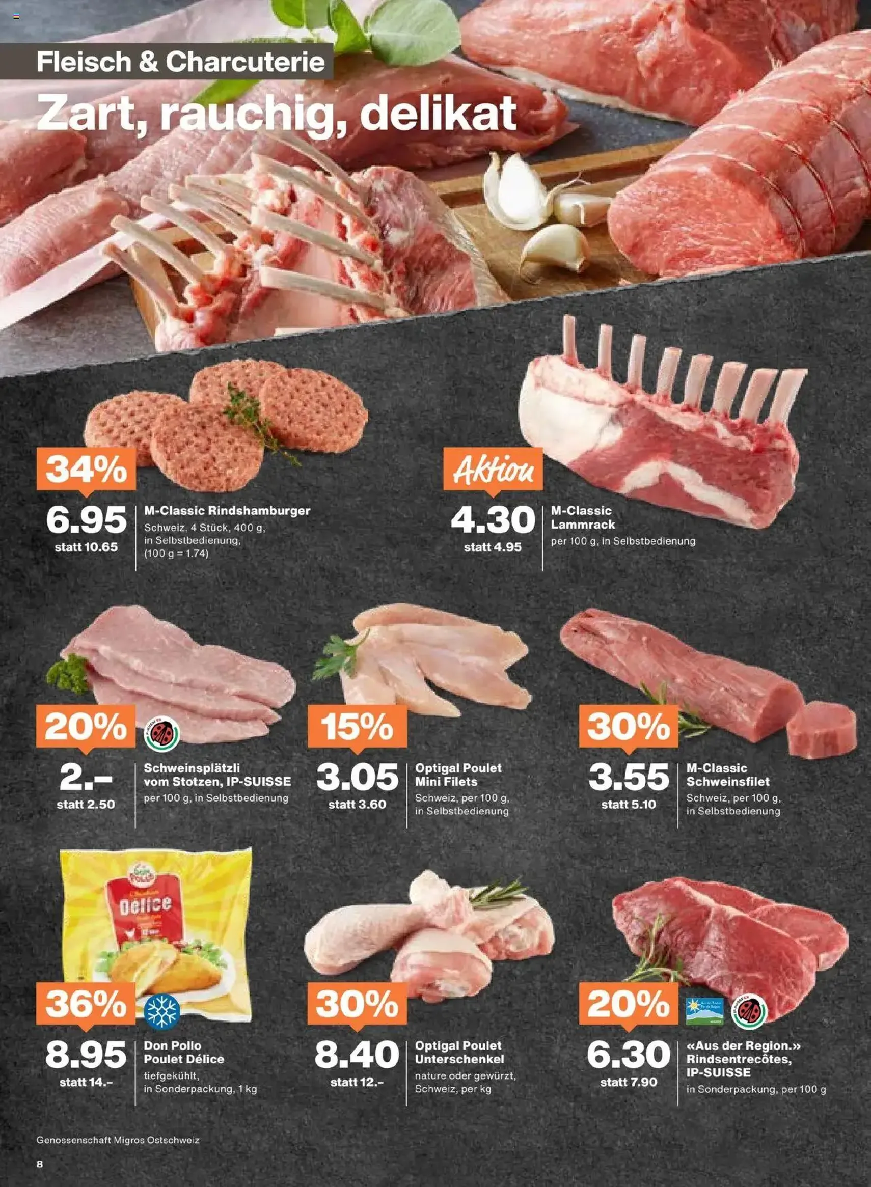 Migros Aktionen - Gültiger Prospekt ab 02.09.2025, Seite 8 von insgesamt 20 Migros Aktionen - Gültiger Prospekt ab 02.09.2025, Seite 8 von insgesamt 20