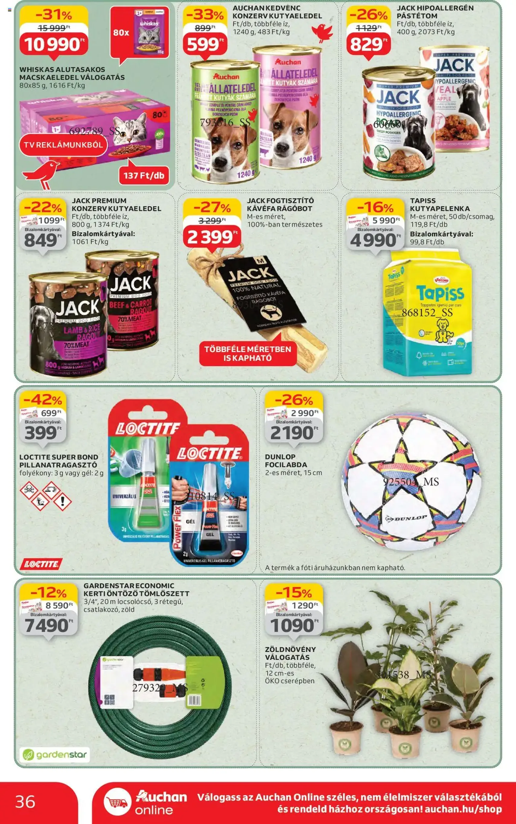 Auchan Akciós újság - 2025.07.17. érvényes szórólap 36 oldal 44 oldalból Auchan Akciós újság - 2025.07.17. érvényes szórólap 36 oldal 44 oldalból