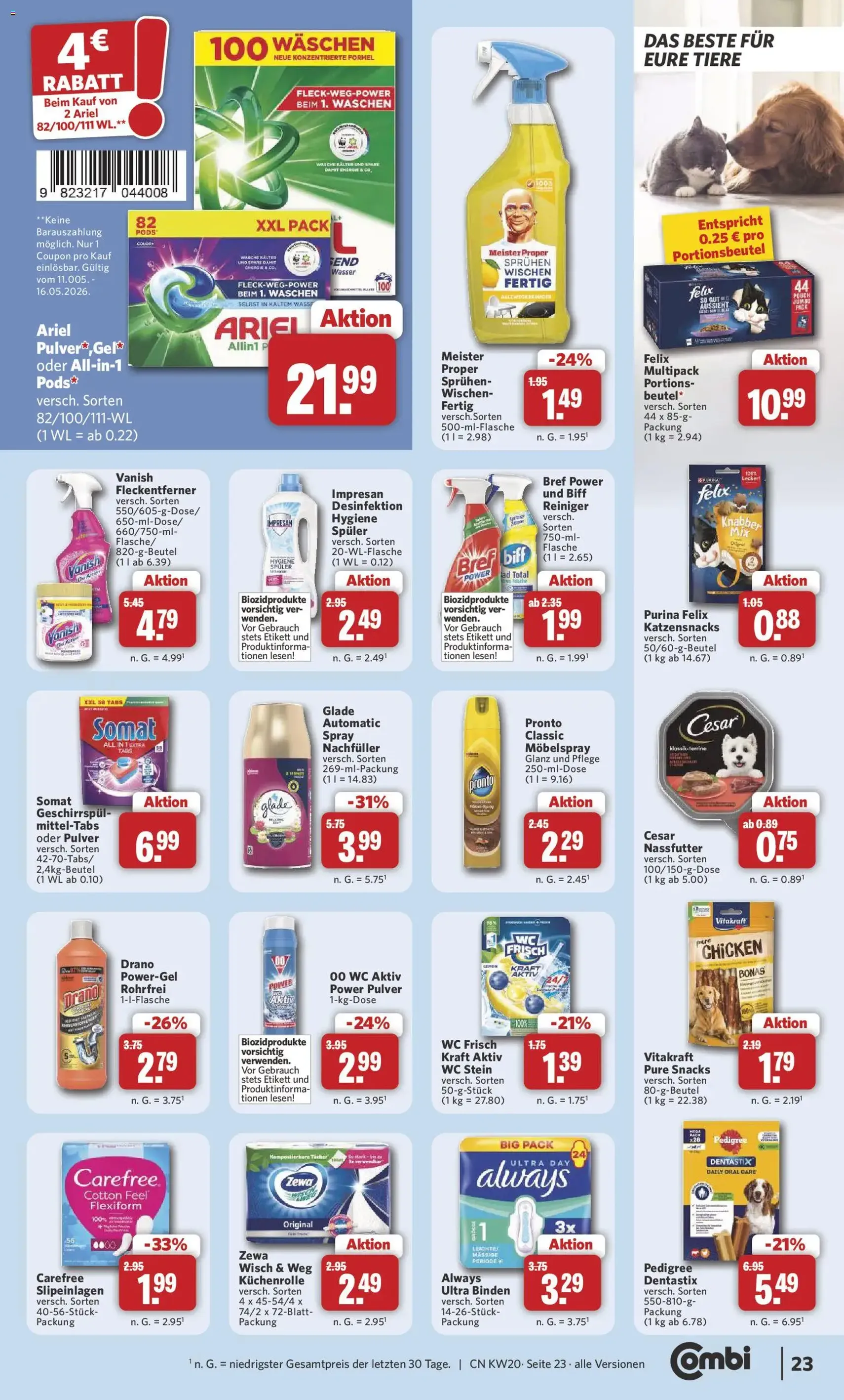 Combi Prospekt - Gültiger Prospekt ab 11.05.2026, Seite 24 von insgesamt 31