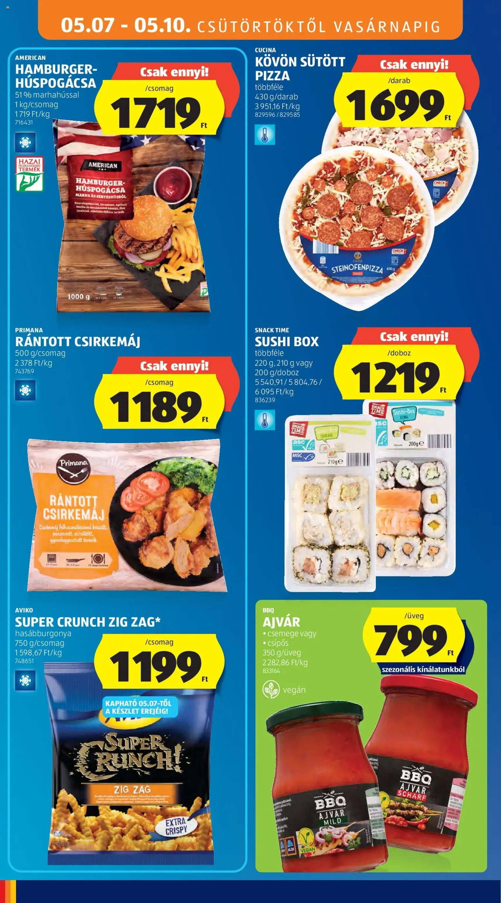 Aldi akciós újság - 2026.05.07. érvényes szórólap 12 oldal 37 oldalból