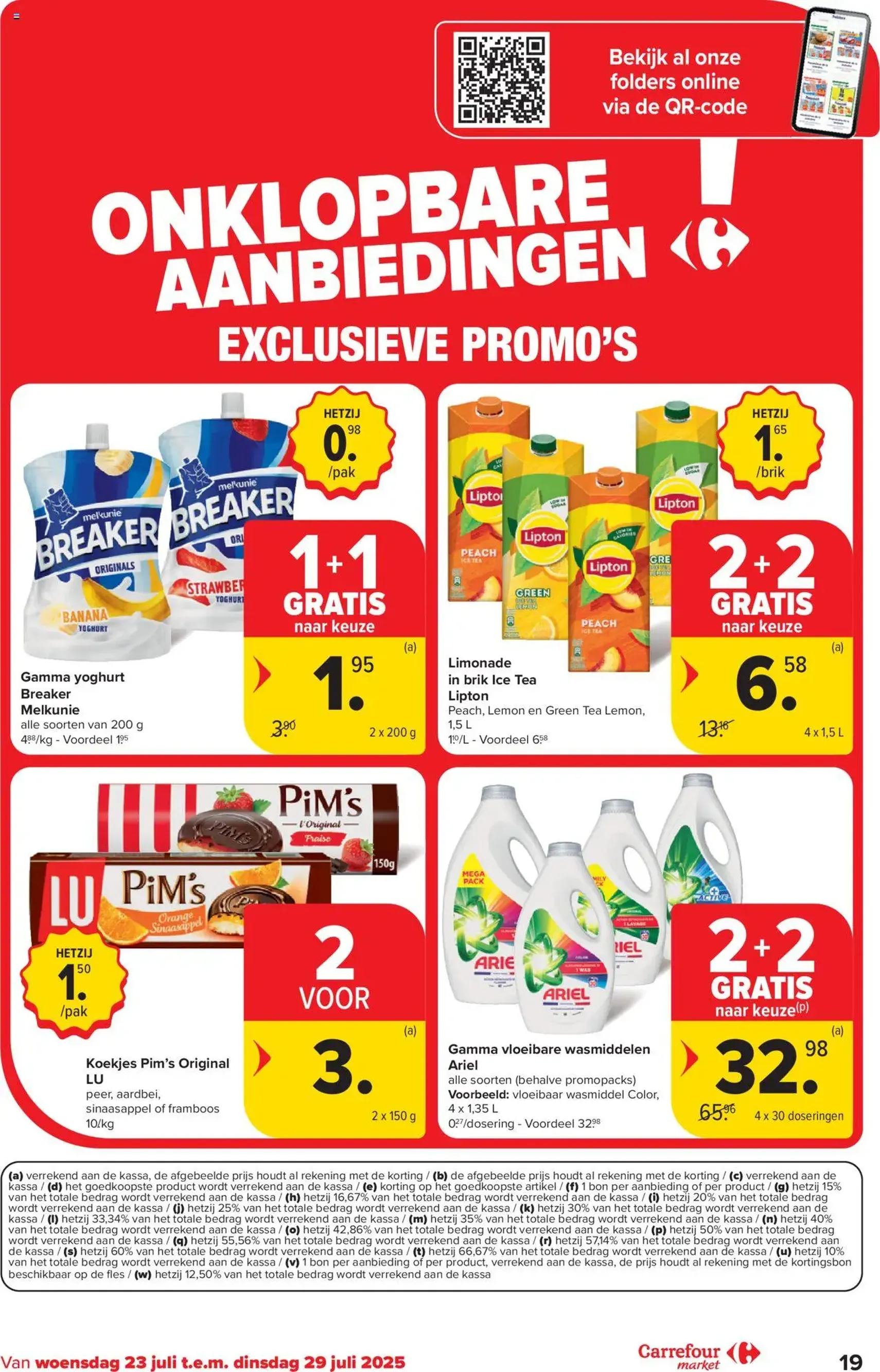 Carrefour market folder week 30 - geldige folder vanaf 23/07/2025 pagina 19 van 20 Carrefour market folder week 30 - geldige folder vanaf 23/07/2025 pagina 19 van 20