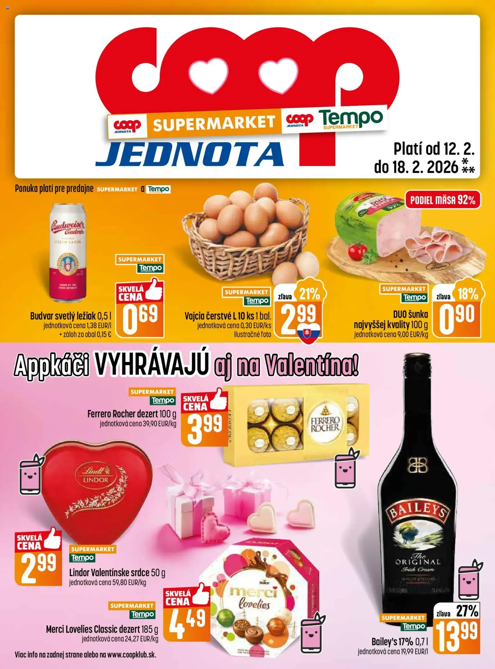 COOP Jednota leták - platný leták od 12.02.2026 strana 13 z 28