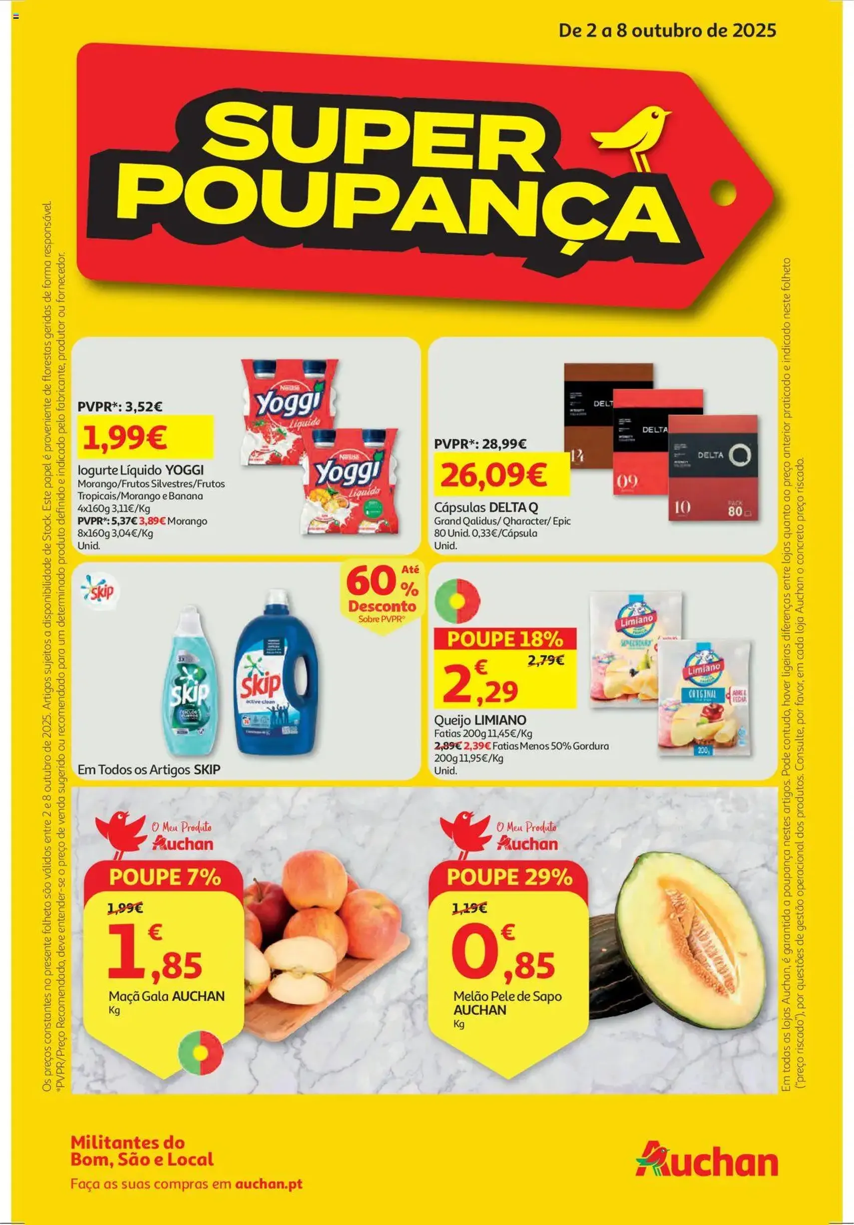 Auchan folheto - folheto válido a partir de 02/10/2025 página 1 de 40 Auchan folheto - folheto válido a partir de 02/10/2025 página 1 de 40