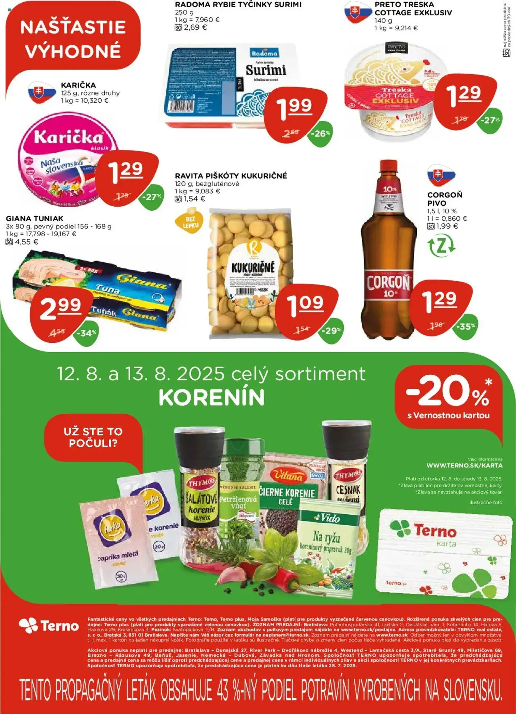 Terno leták - platný leták od 07.08.2025 strana 19 z 21