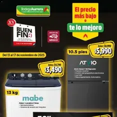 Vista previa del folleto Bodega Aurrerá Buen Fin válido desde 13/11/2025