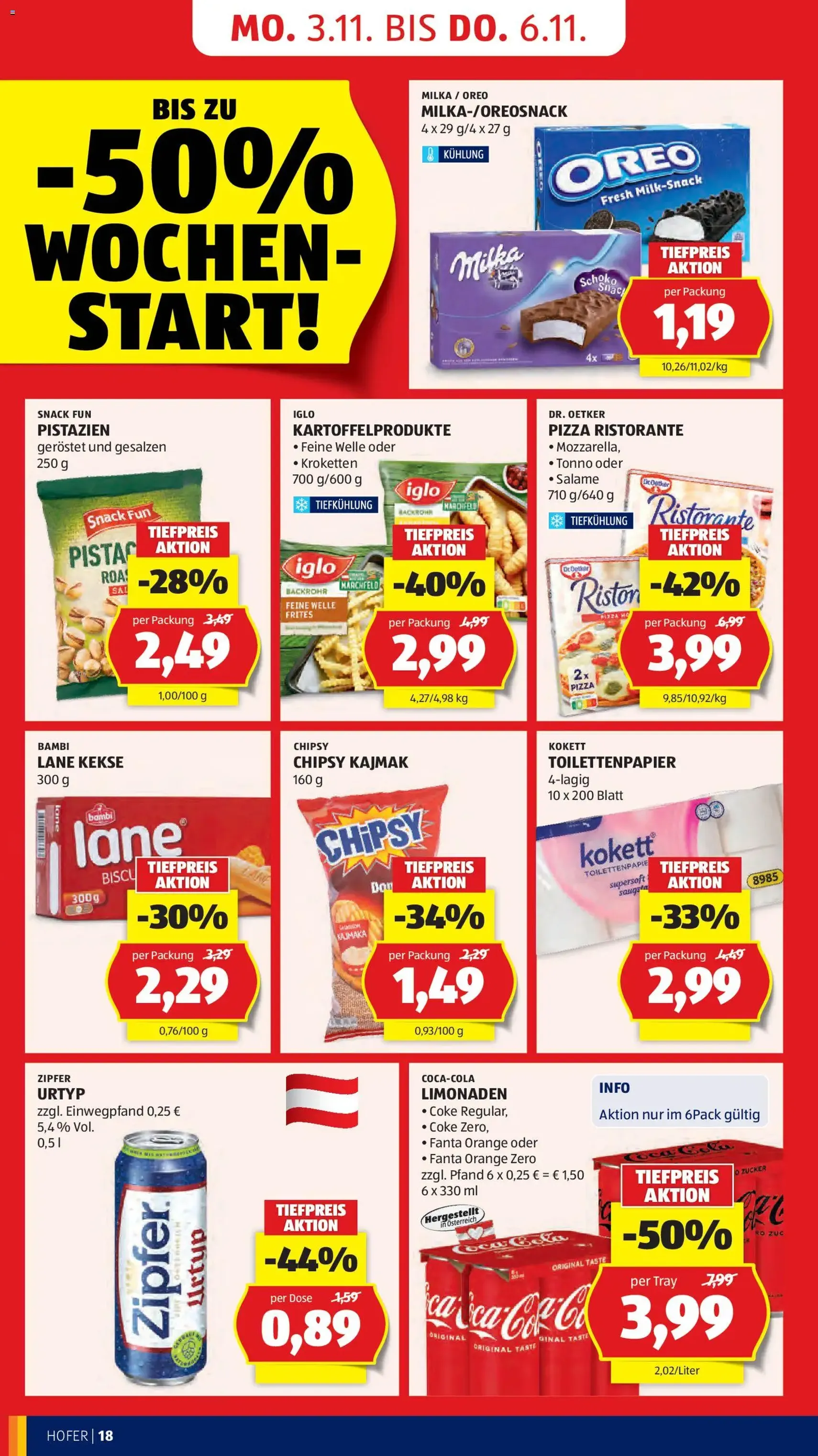 Hofer Flugblatt - Gültiger Prospekt ab 30.10.2025, Seite 20 von insgesamt 45