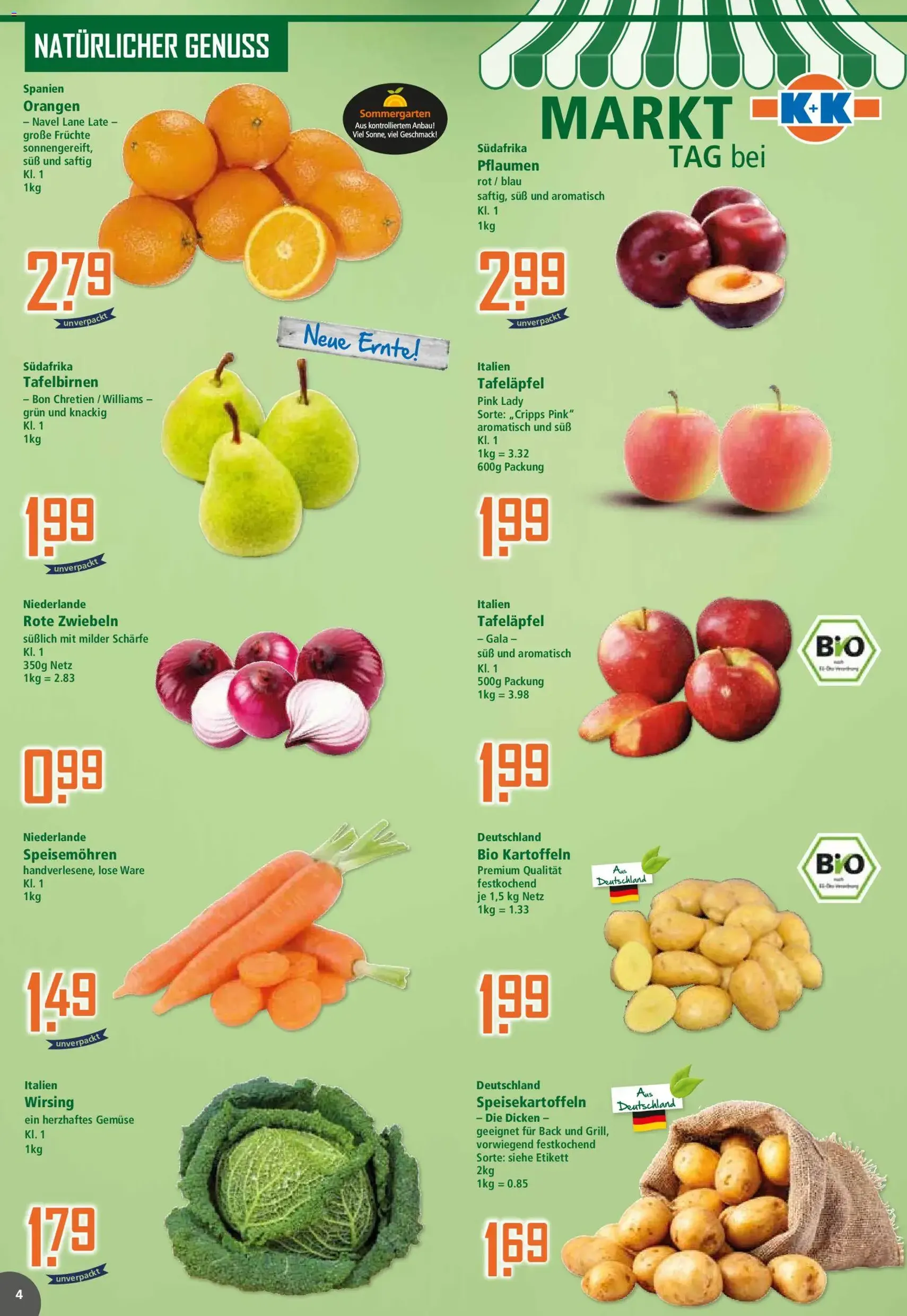 Klaas & Kock Prospekt - Gültiger Prospekt ab 23.03.2026, Seite 4 von insgesamt 12