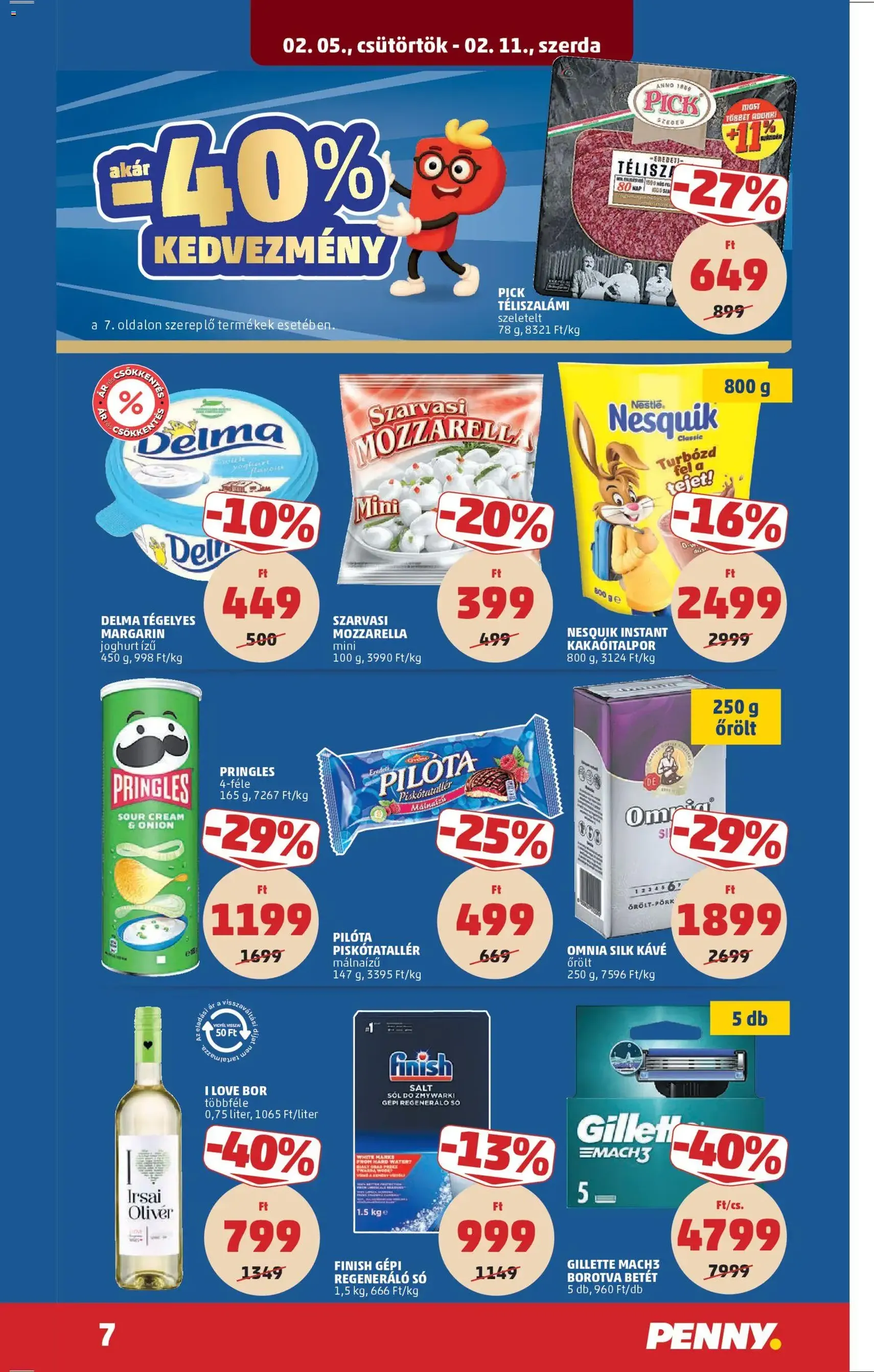 PENNY Akciós újság - 2026.02.05. érvényes szórólap 9 oldal 39 oldalból
