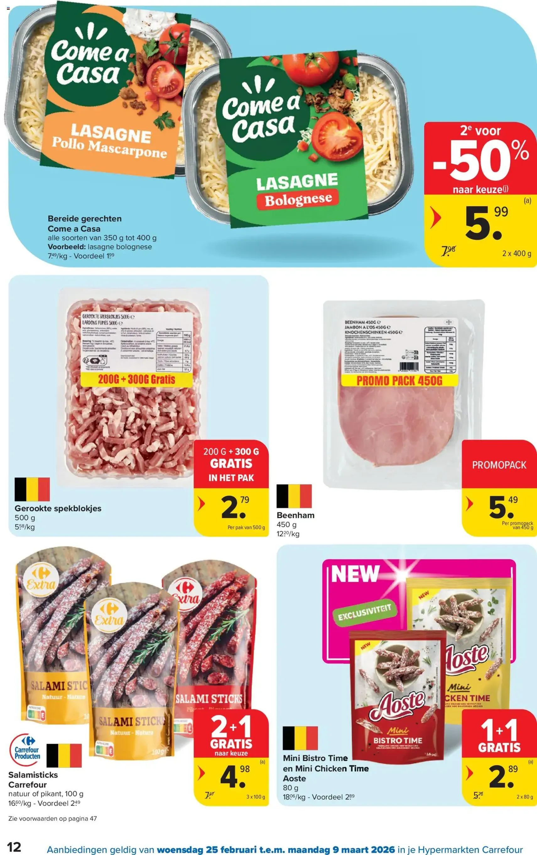 Carrefour folder week 9 - geldige folder vanaf 25/02/2026 pagina 12 van 48