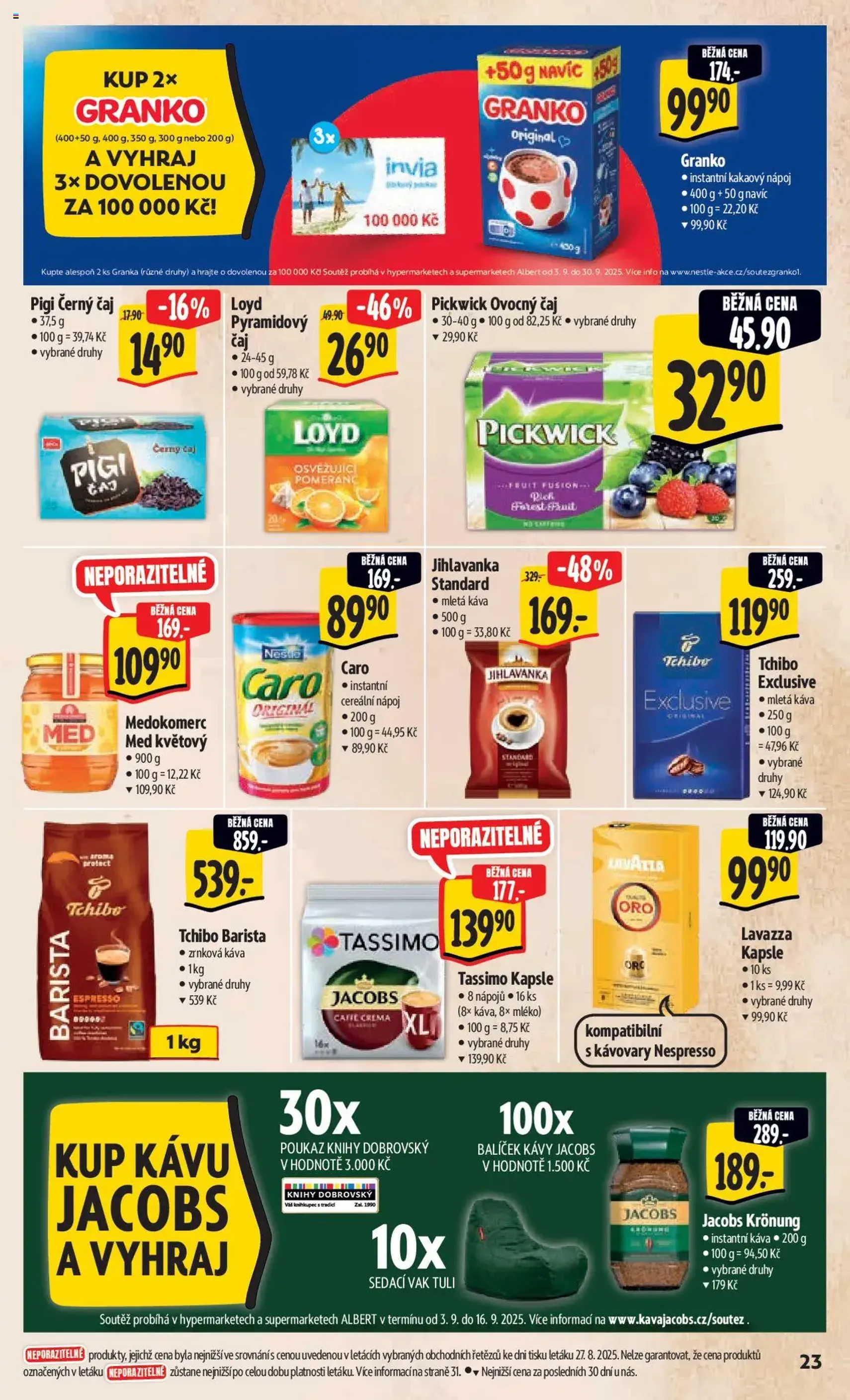 Albert leták - Hypermarket - platný leták od 03.09.2025 strana 31 z 49 Albert leták - Hypermarket - platný leták od 03.09.2025 strana 31 z 49
