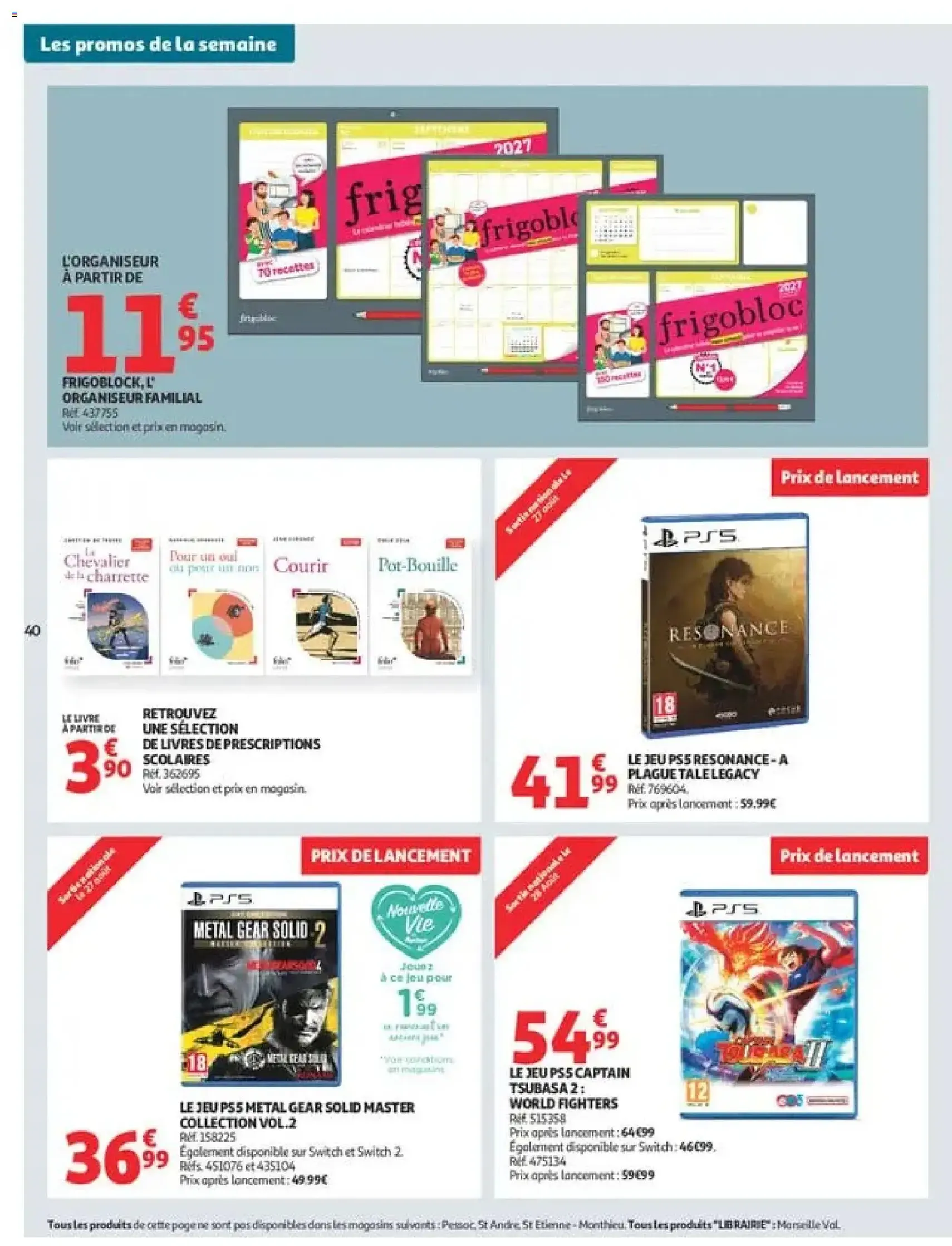 Auchan catalogue - brochure valable à partir du 18/08/2026, page 40 sur 51