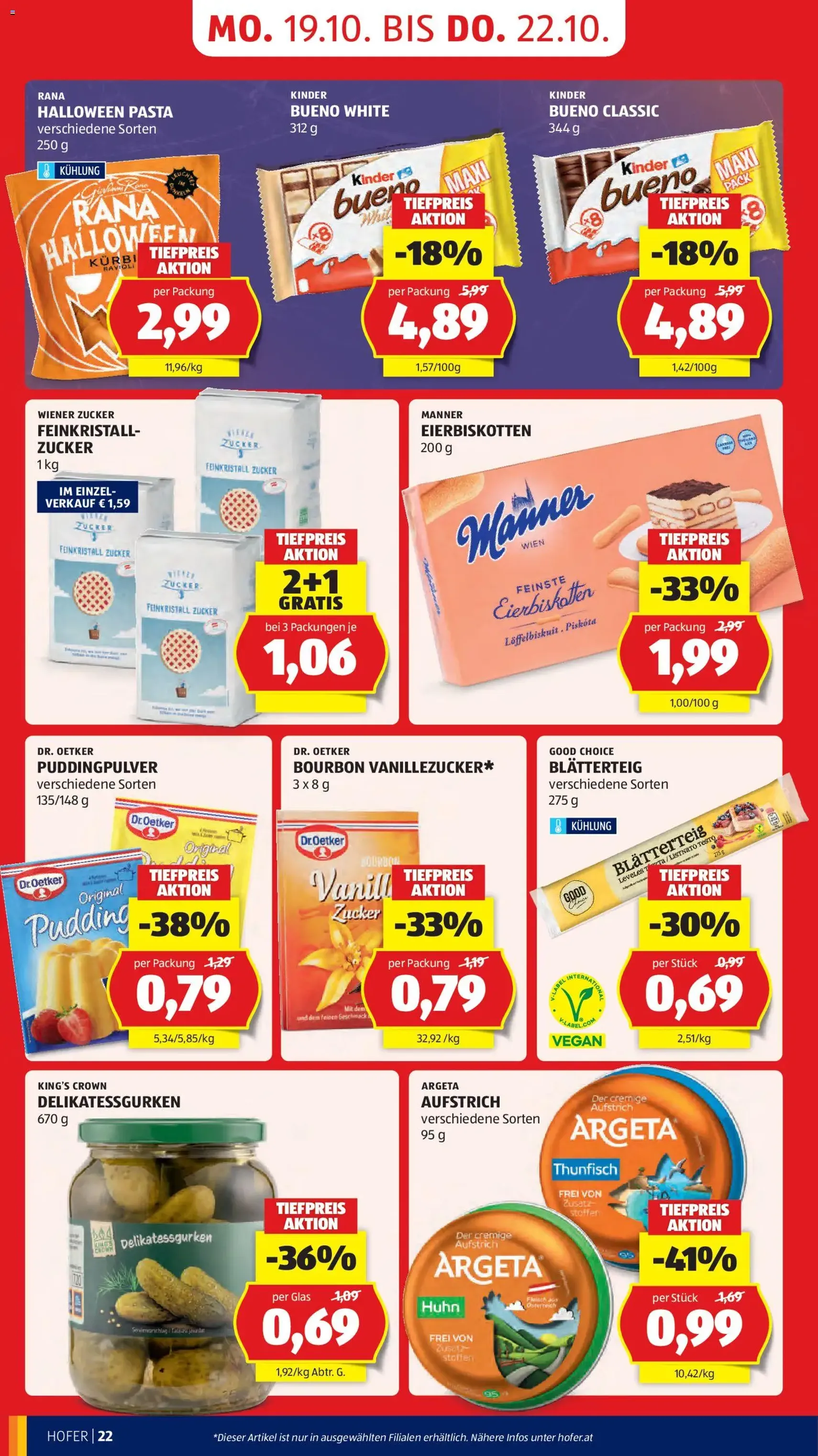 Hofer Flugblatt - Gültiger Prospekt ab 16.10.2026, Seite 30 von insgesamt 54