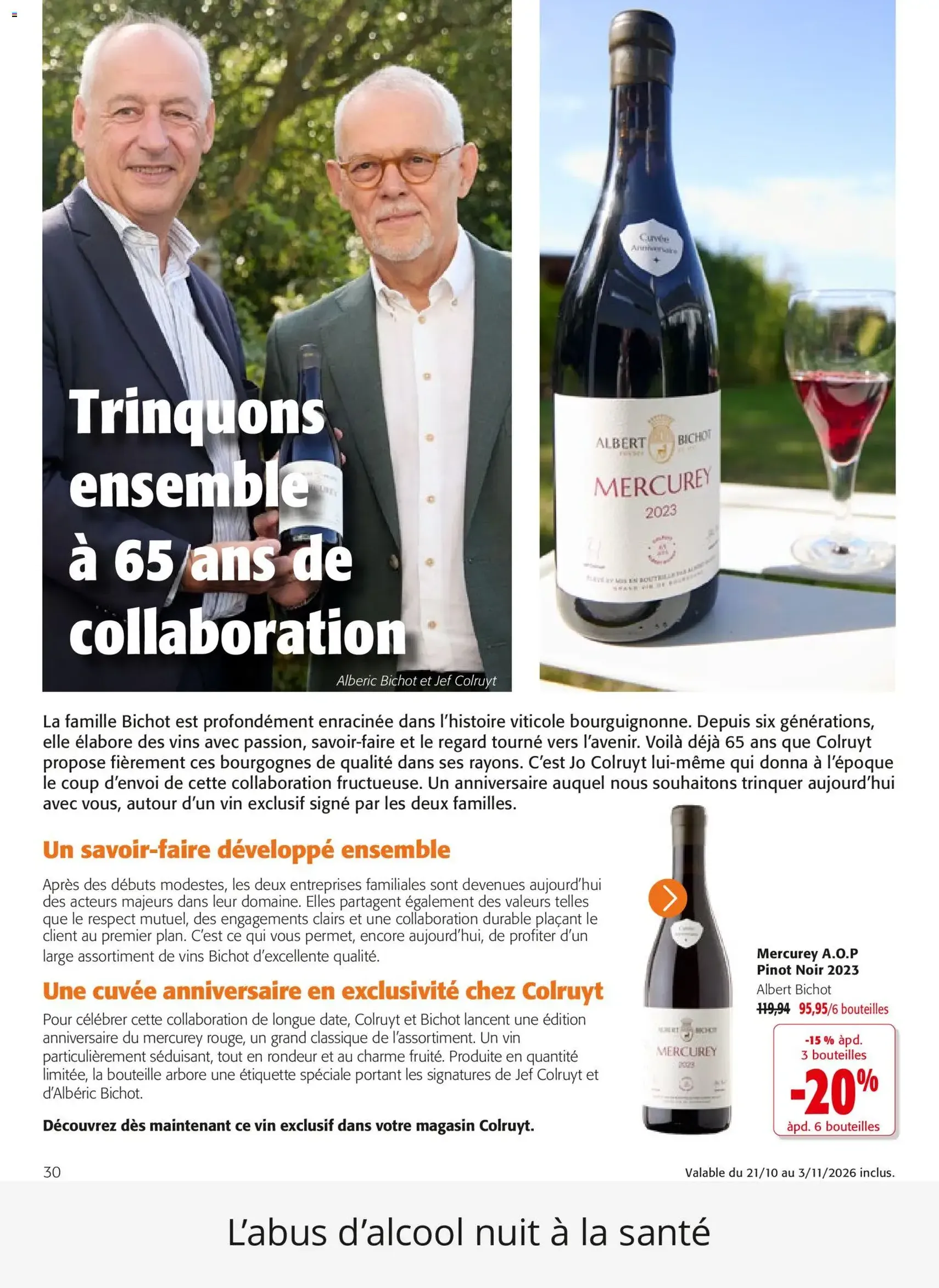 Colruyt catalogue - brochure valable à partir du 21/10/2026, page 30 sur 40