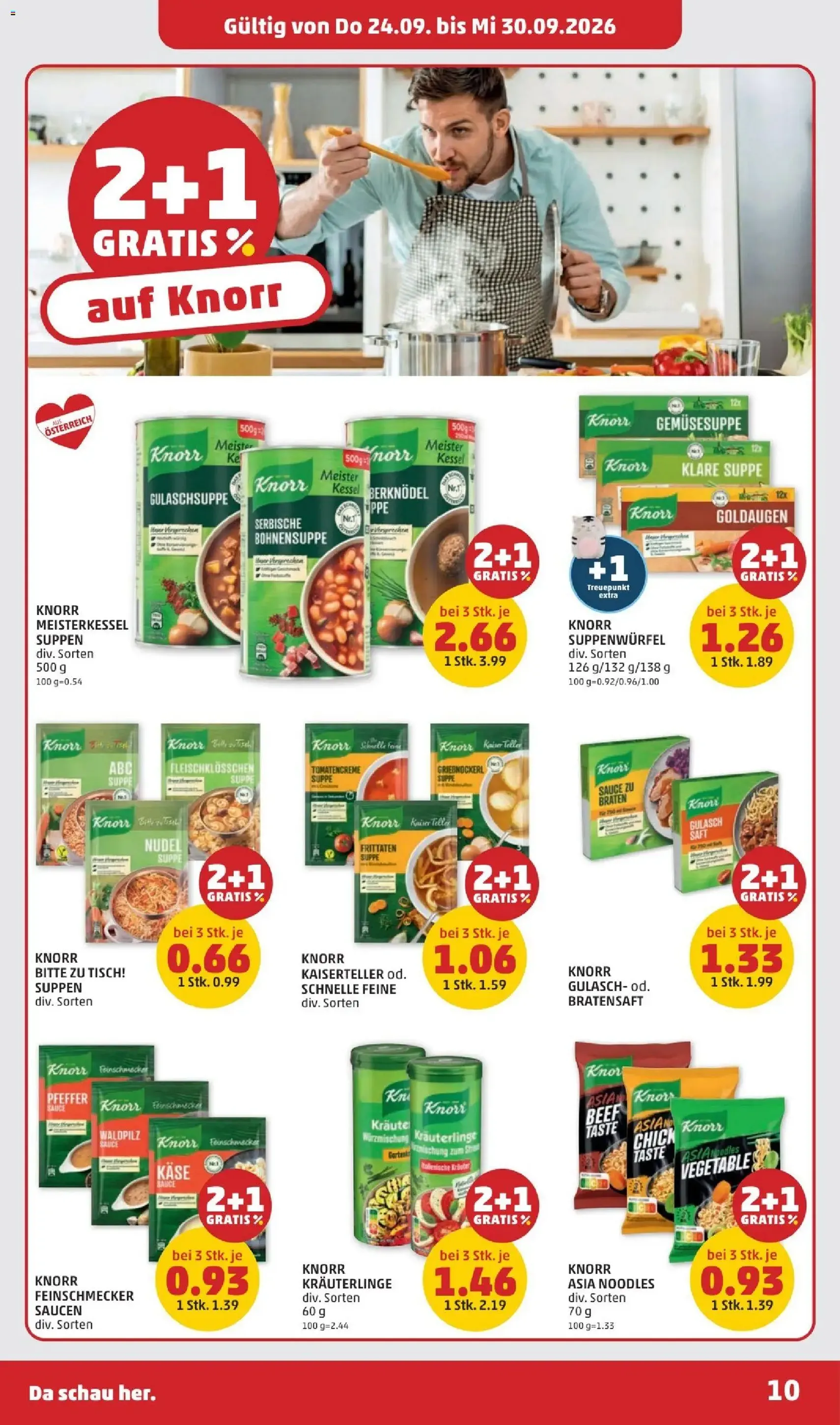 Penny Markt - Flugblatt - Gültiger Prospekt ab 24.09.2026, Seite 10 von insgesamt 28