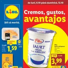 Catalog Lidl - previzualizare cataloage valabilă începând cu 06.10.2025