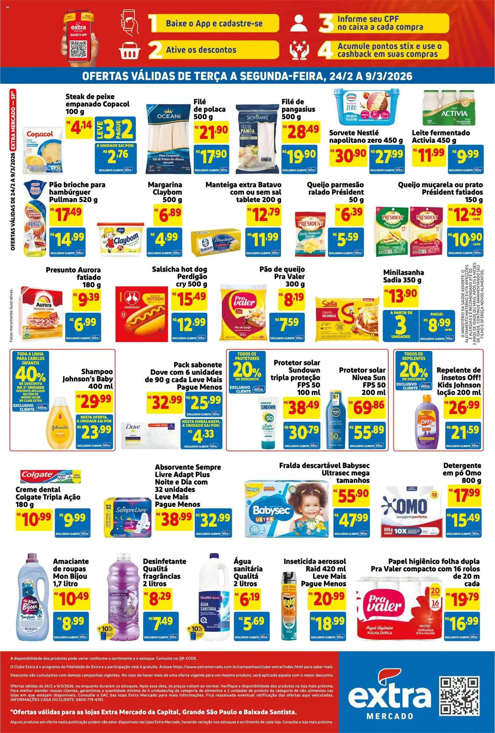 Extra - Ofertas de Mercado Quinzenal - folheto válido a partir de 24/02/2026 página 2 de 3