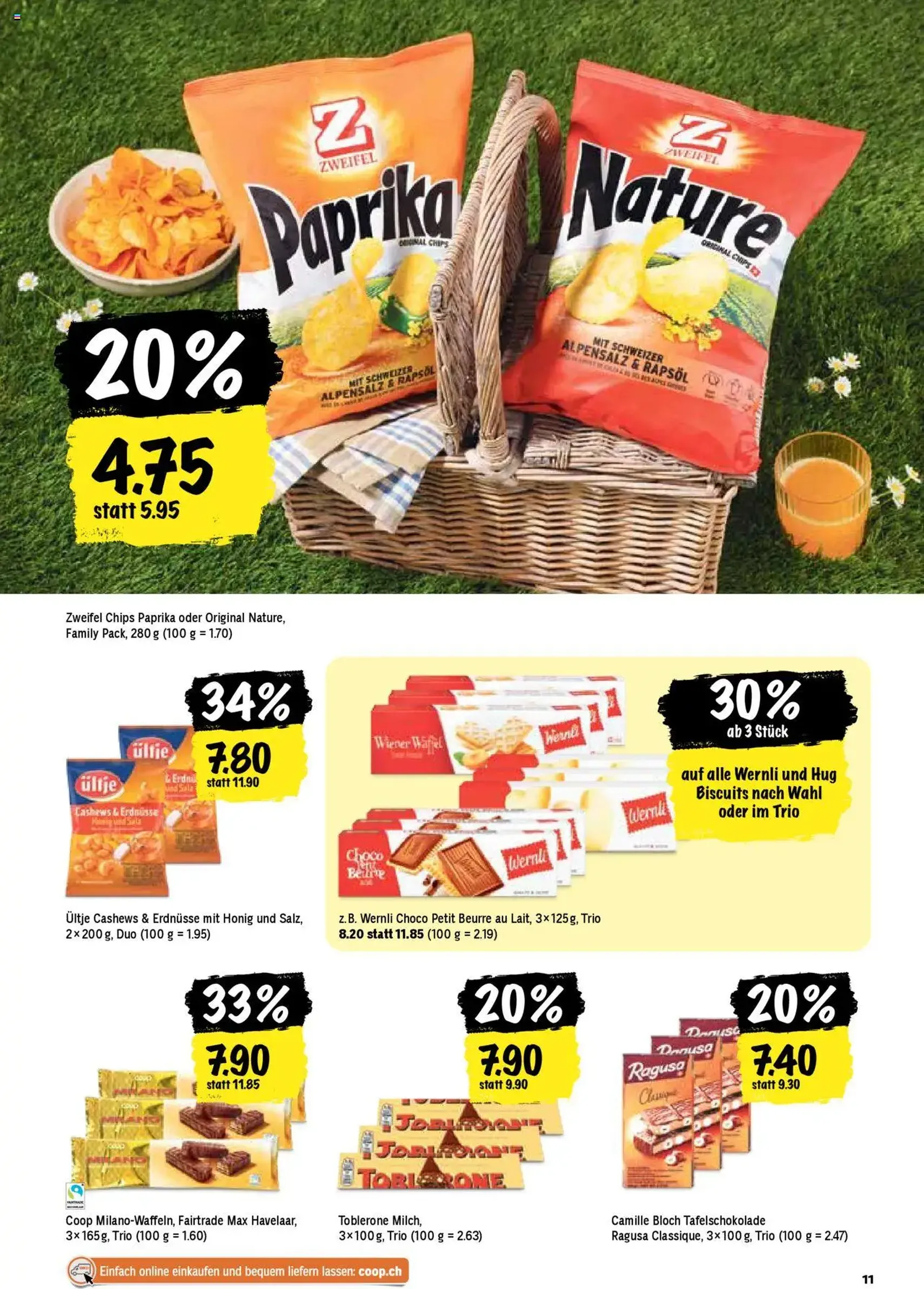 Coop Aktionen - Gültiger Prospekt ab 07.08.2025, Seite 11 von insgesamt 24 Coop Aktionen - Gültiger Prospekt ab 07.08.2025, Seite 11 von insgesamt 24