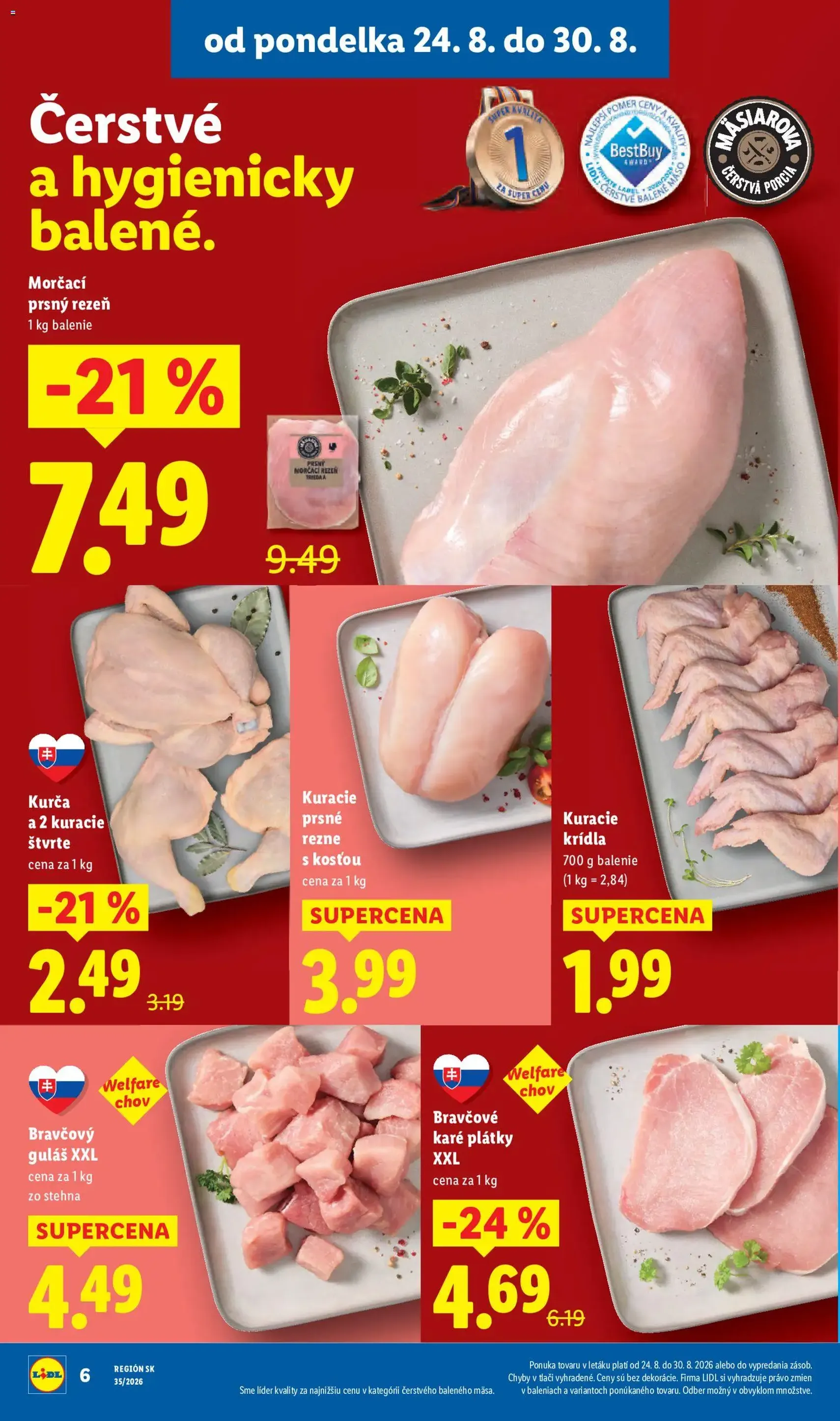 Lidl leták - platný leták od 24.08.2026 strana 10 z 99