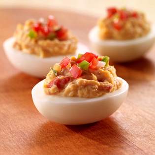 Recipe preview Salsa Deviled Eggs