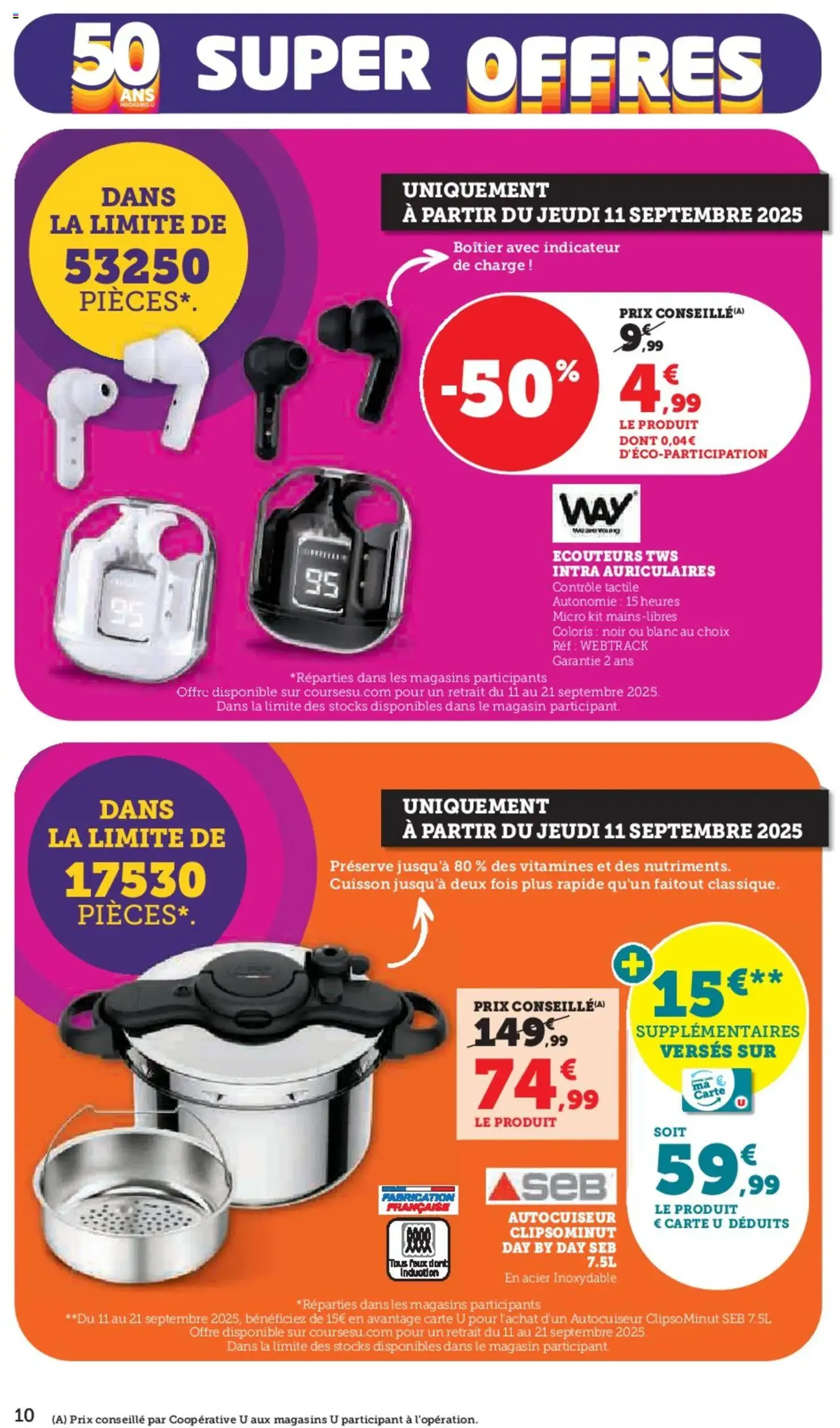 Super U catalogue - brochure valable à partir du 09/09/2025, page 10 sur 32