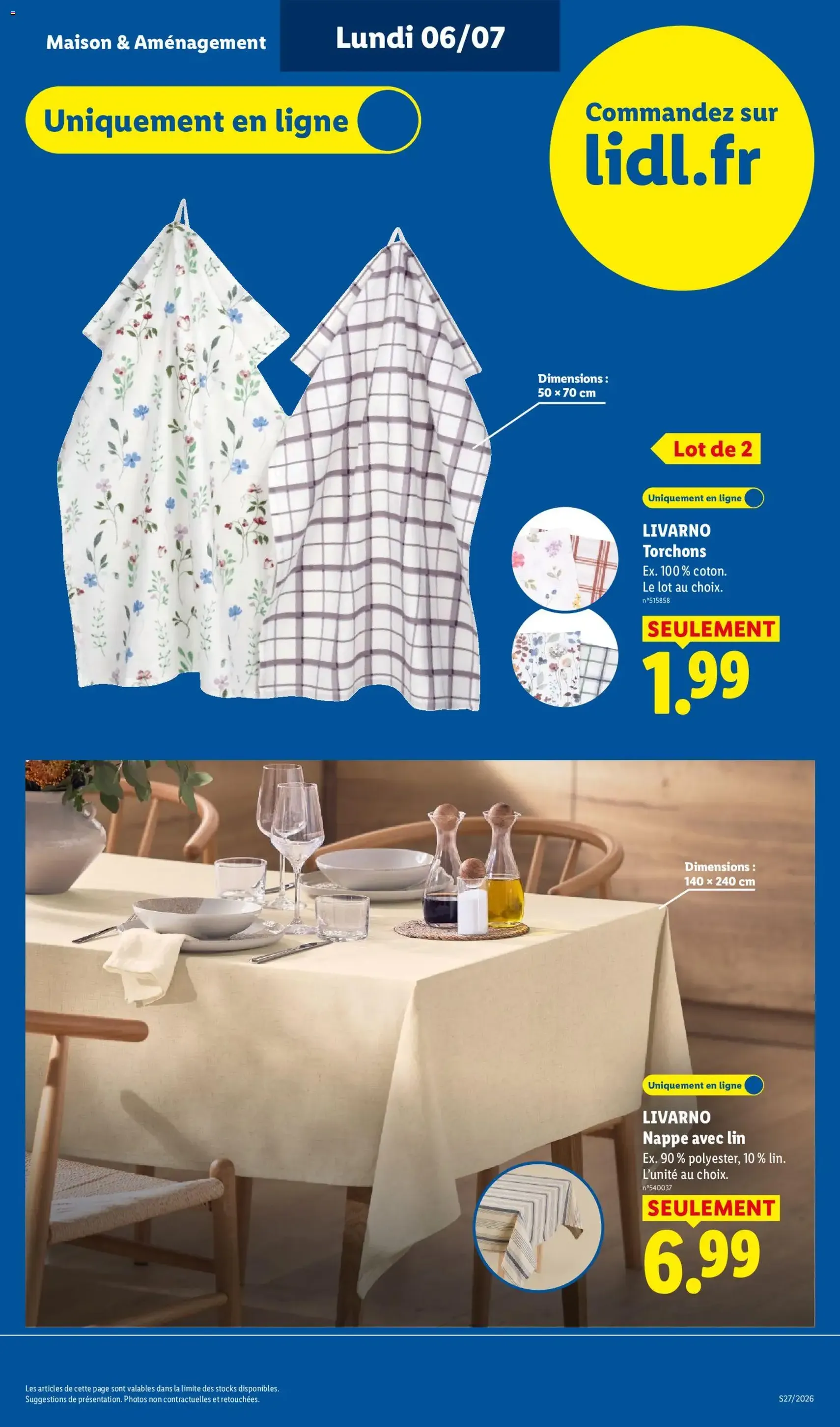 LIDL catalogue - brochure valable à partir du 02/07/2026, page 57 sur 62