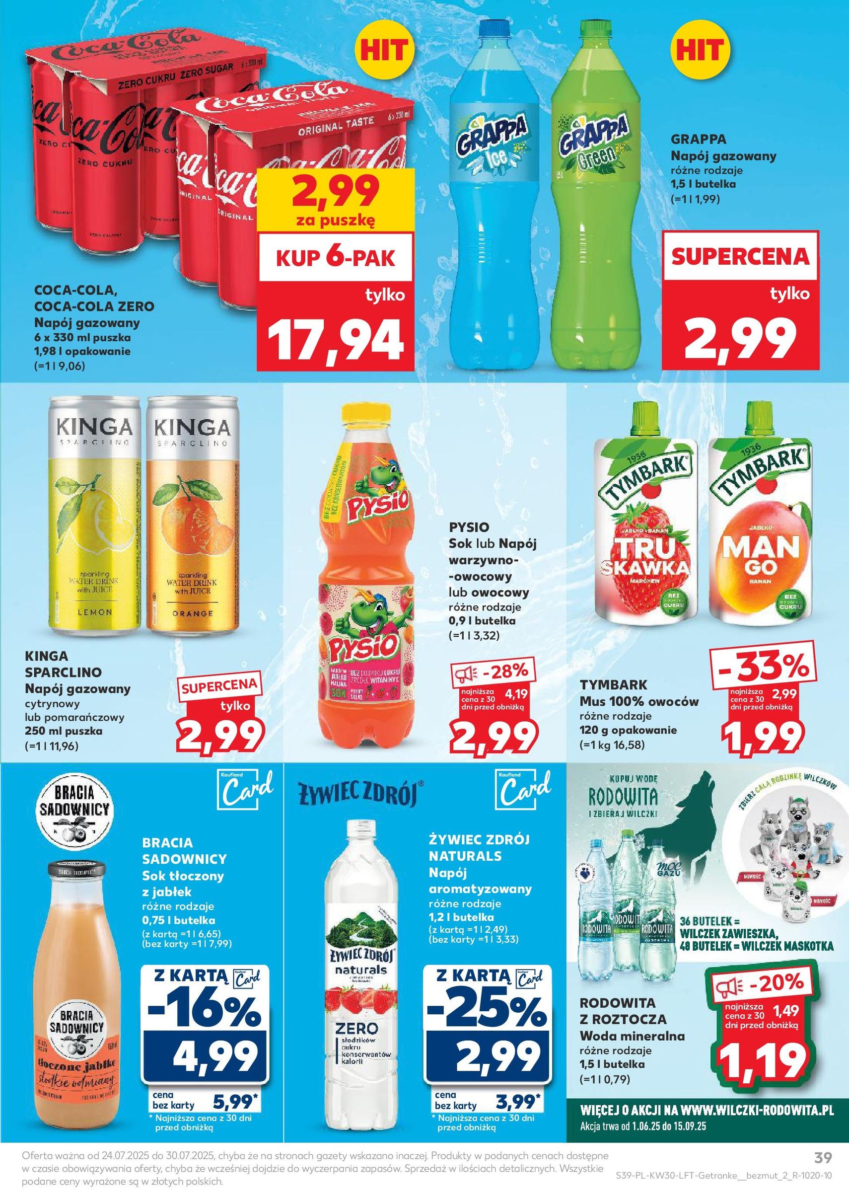 Kaufland gazetka - ważny gazetka od 24.07.2025 strona 39 z 51 Kaufland gazetka - ważny gazetka od 24.07.2025 strona 39 z 51
