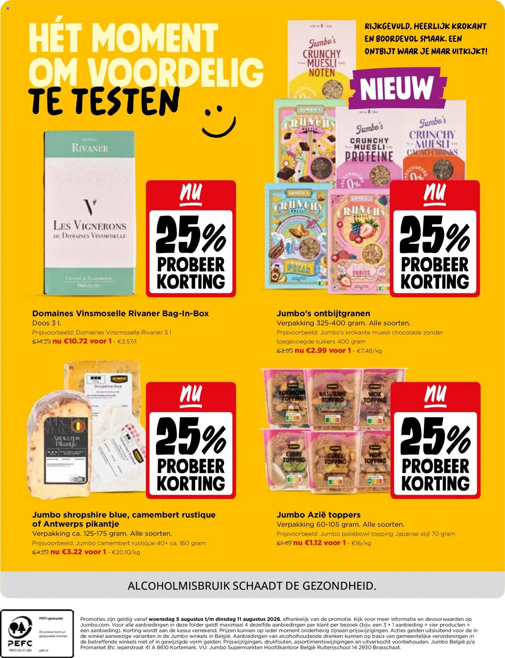 JUMBO folder / publicité - geldige folder vanaf 05/08/2026 pagina 18 van 20
