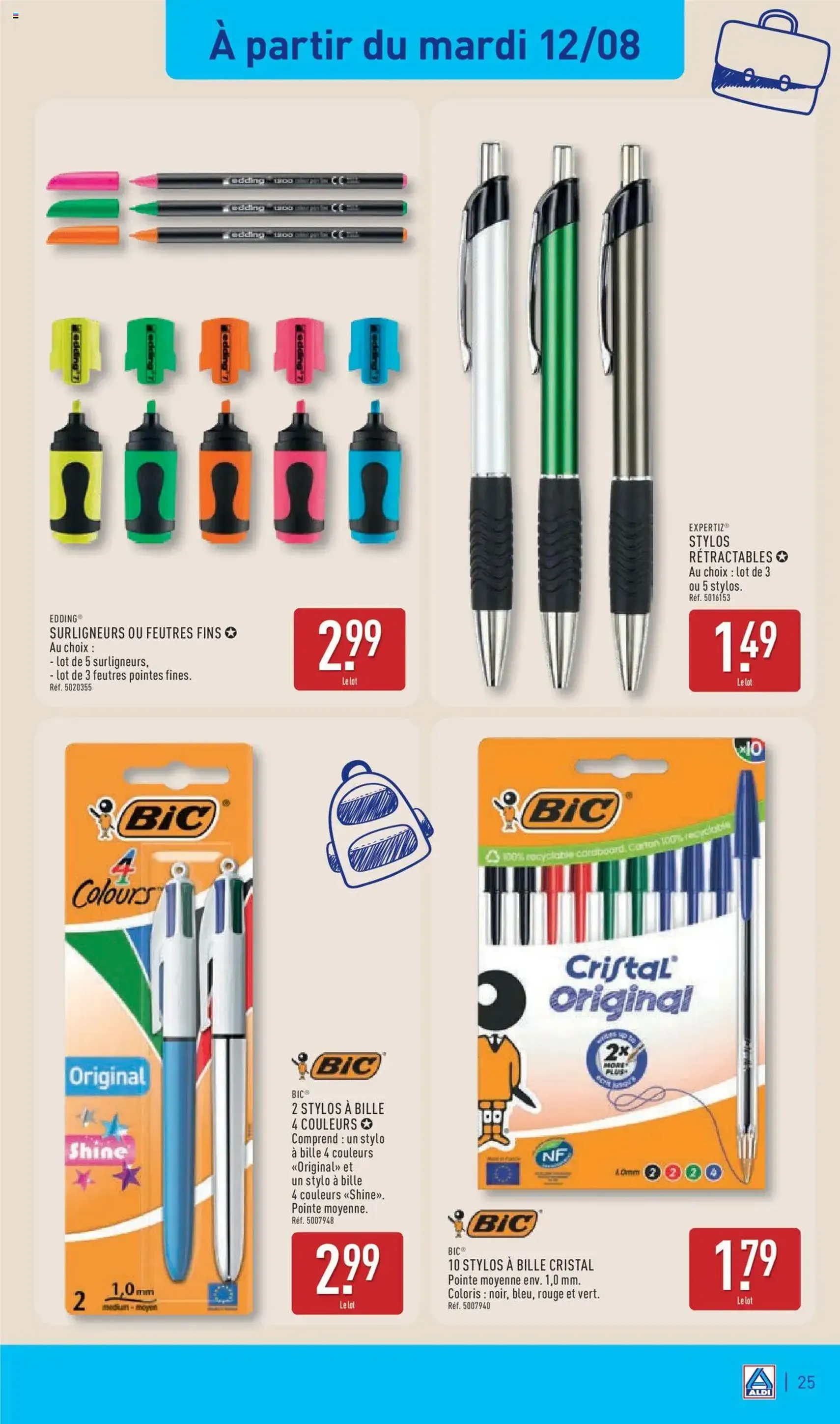 Aldi catalogue semaine 33 - brochure valable à partir du 12/08/2025, page 27 sur 51 Aldi catalogue semaine 33 - brochure valable à partir du 12/08/2025, page 27 sur 51