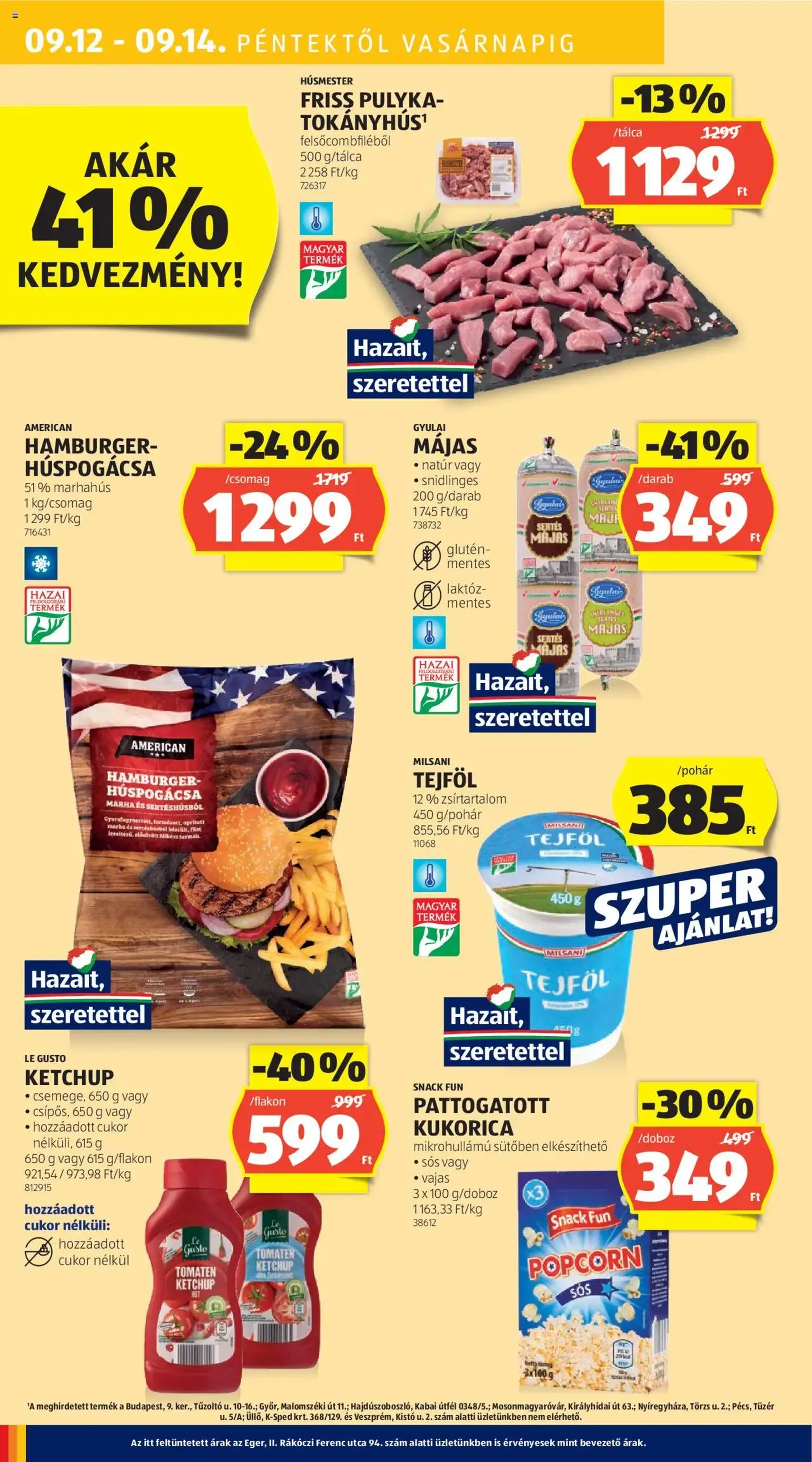 Aldi Akciós újság - 2025.09.11. érvényes szórólap 42 oldal 46 oldalból Aldi Akciós újság - 2025.09.11. érvényes szórólap 42 oldal 46 oldalból