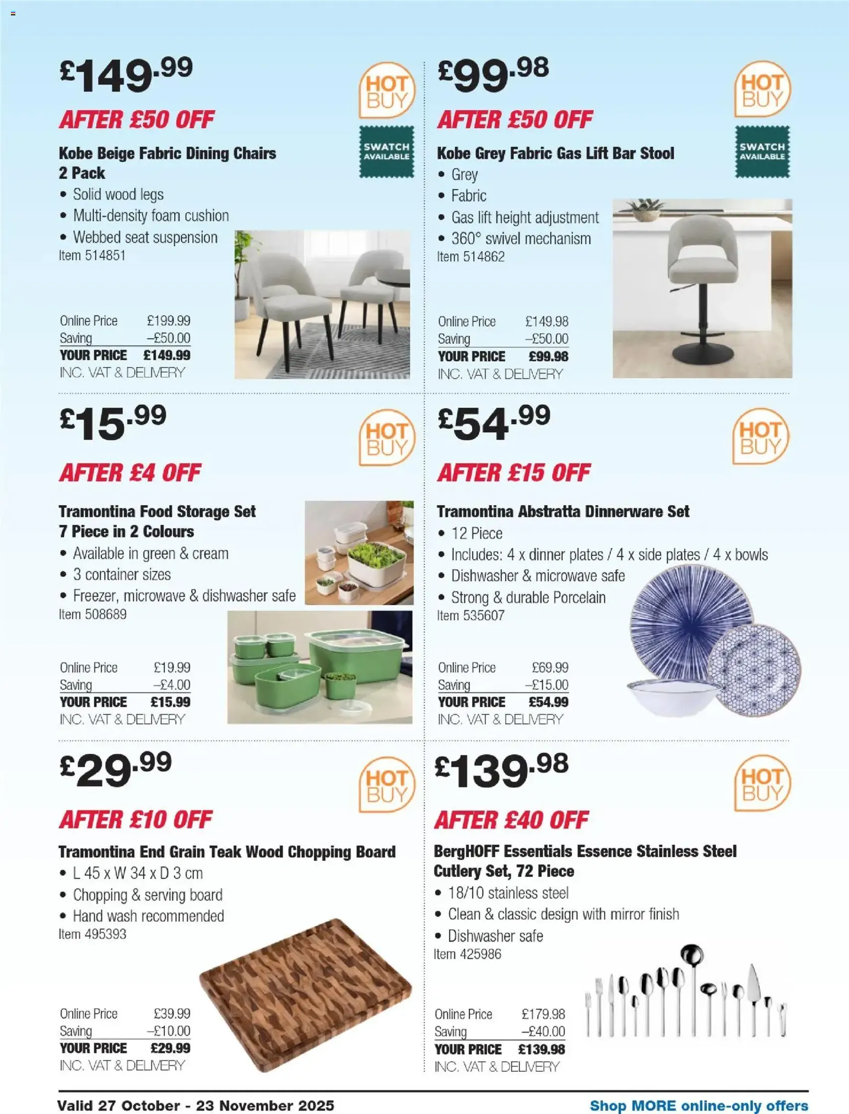 Costco - ENGLAND ONLY - valid flyer from 27/10/2025, page 29 of 35