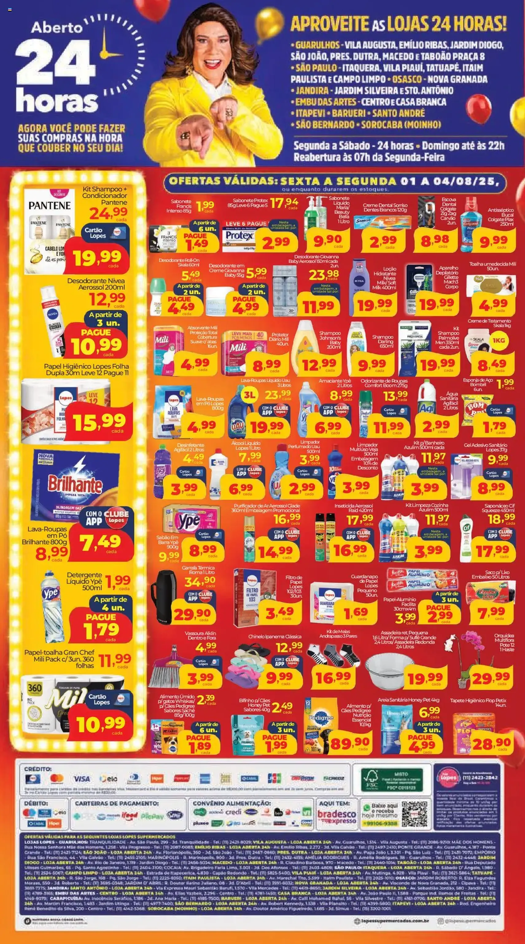 Lopes Supermercados - Ofertas da semana - folheto válido a partir de 01/08/2025 página 4 de 4