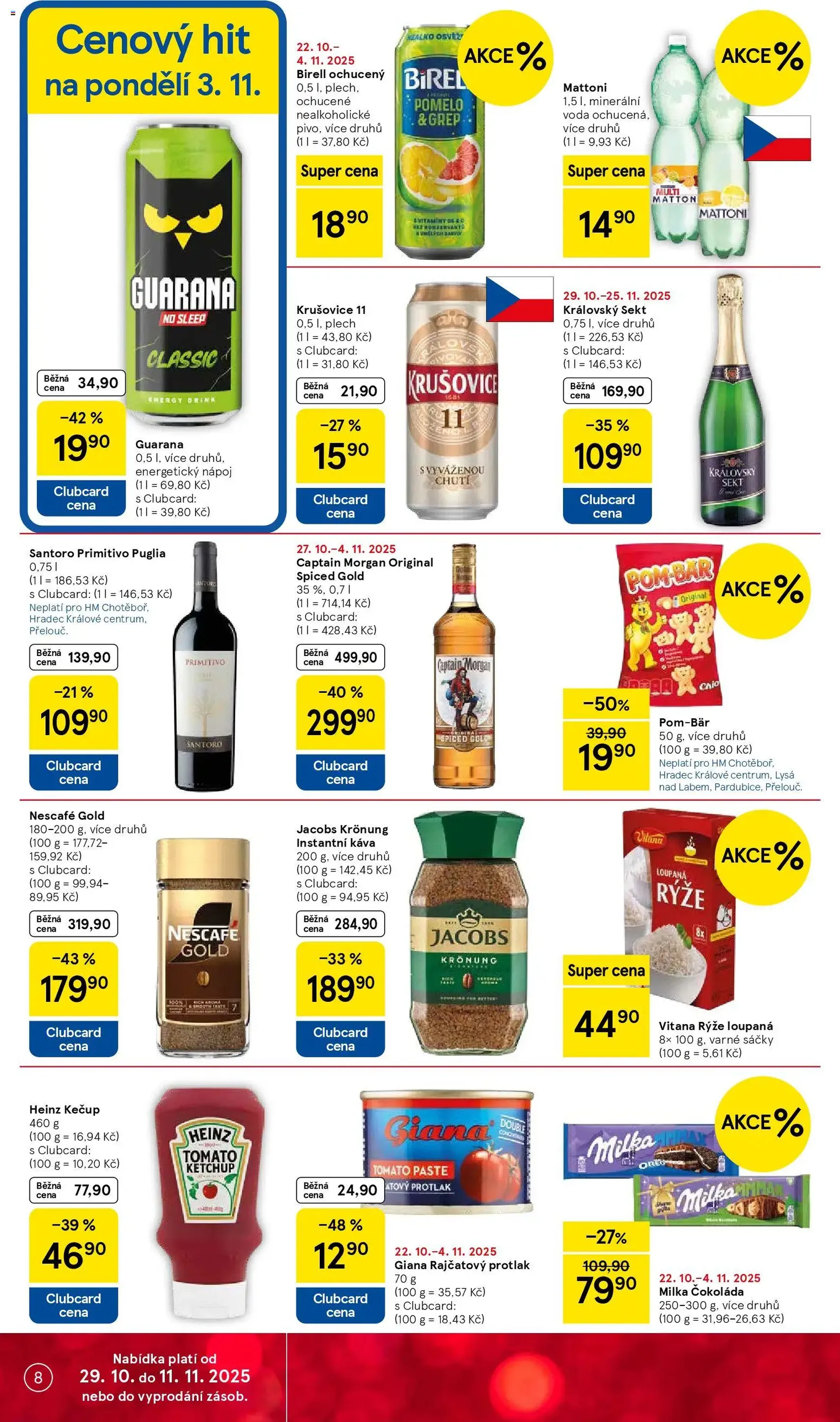 Tesco leták - Hypermarket - platný leták od 29.10.2025 strana 8 z 31 Tesco leták - Hypermarket - platný leták od 29.10.2025 strana 8 z 31
