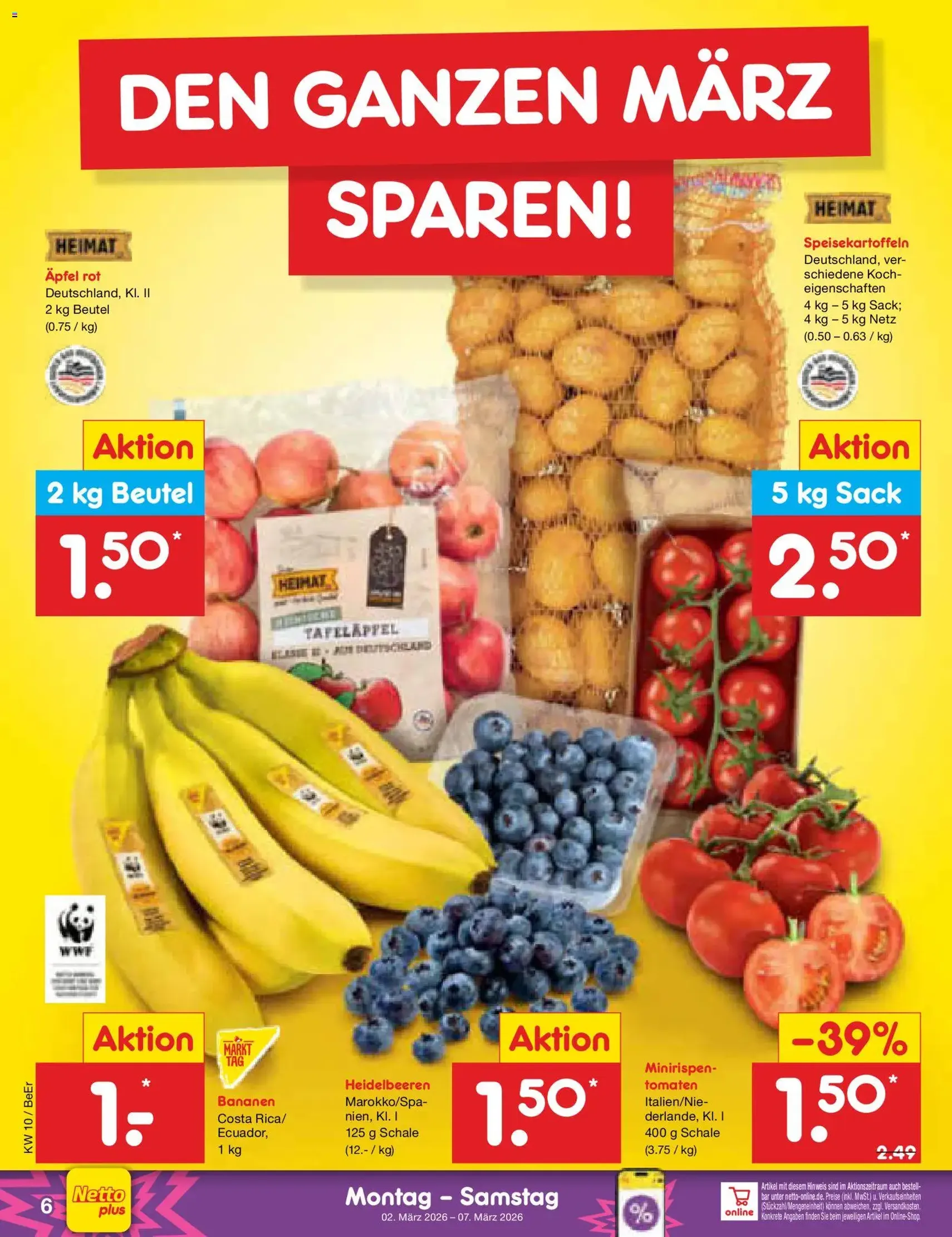 Netto Marken-Discount Prospekt - Gültiger Prospekt ab 02.03.2026, Seite 6 von insgesamt 60
