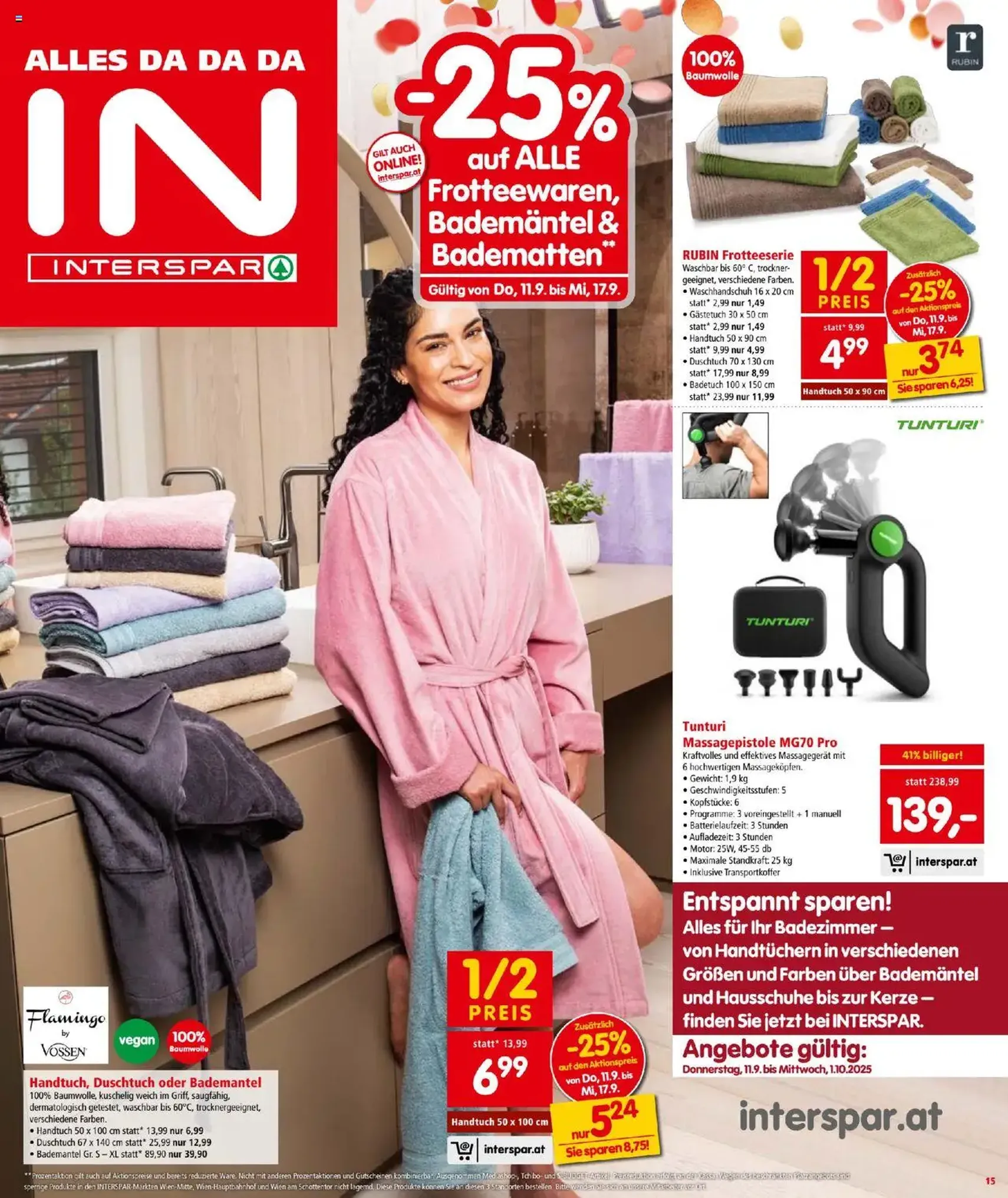 Interspar Flugblatt - Gültiger Prospekt ab 11.09.2025, Seite 15 von insgesamt 20