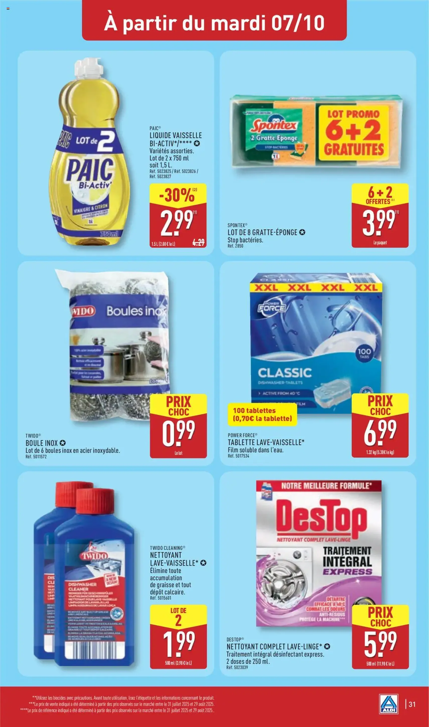Aldi catalogue semaine 41 - brochure valable à partir du 07/10/2025, page 33 sur 54
