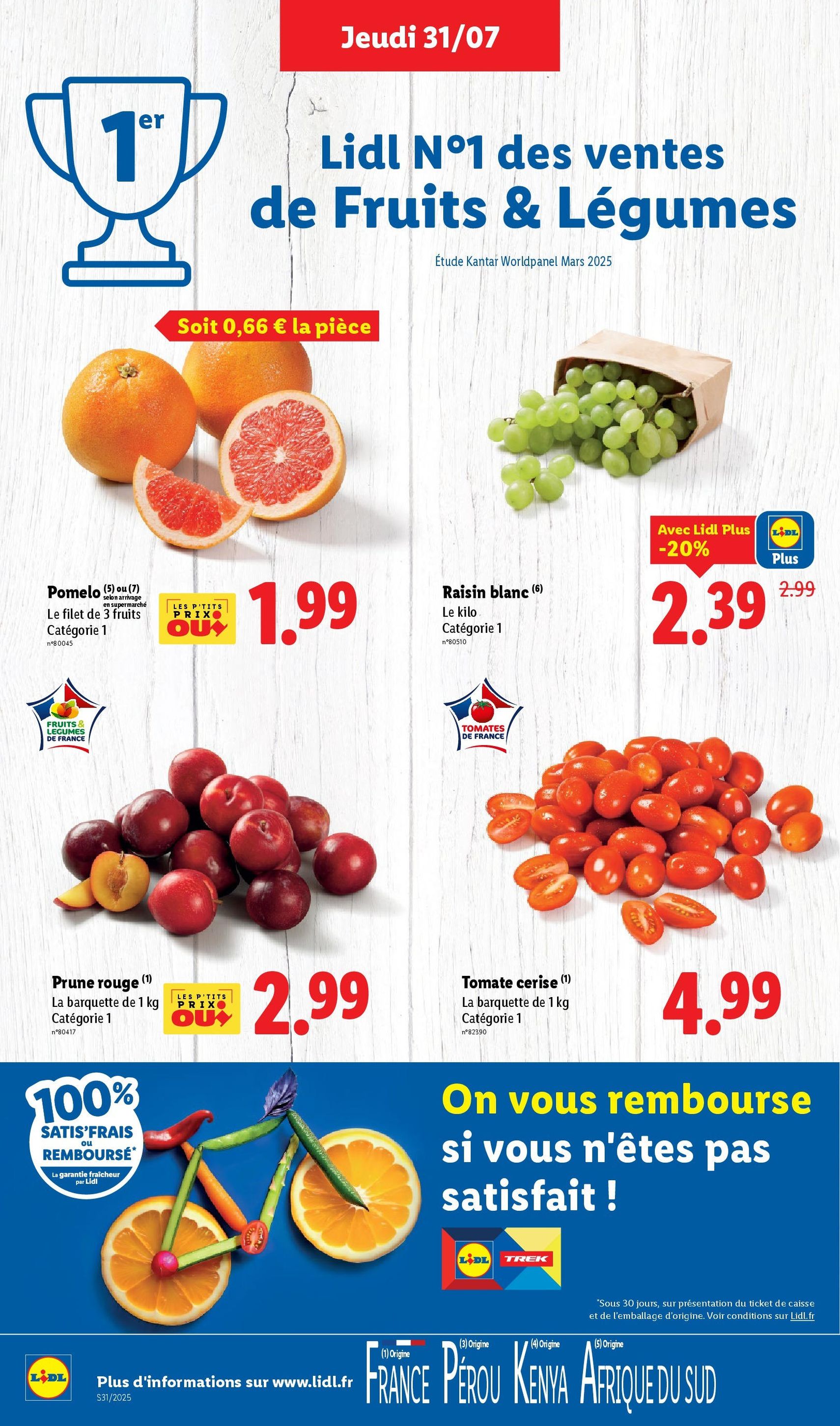 LIDL catalogue semaine 30 - brochure valable à partir du 31/07/2025, page 4 sur 73 LIDL catalogue semaine 30 - brochure valable à partir du 31/07/2025, page 4 sur 73
