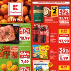 Kaufland gazetka - podgląd gazetki ważnej od 22.01.2026