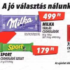 CBA Príma - Óriásplakátok - szórólap előnézete érvényes 2026.01.05. -tól