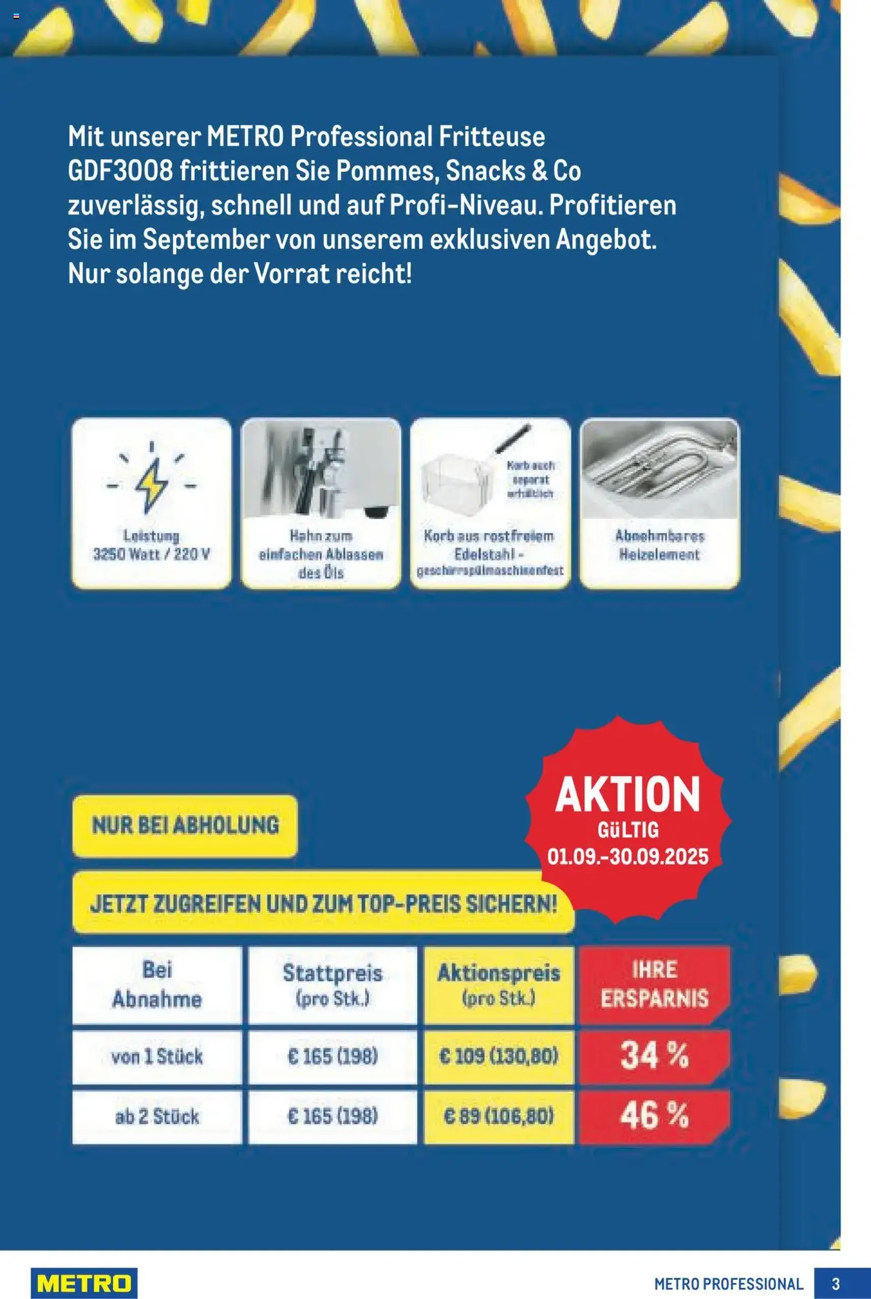 Metro angebote Profi - Gültiger Prospekt ab 04.09.2025, Seite 3 von insgesamt 64 Metro angebote Profi - Gültiger Prospekt ab 04.09.2025, Seite 3 von insgesamt 64