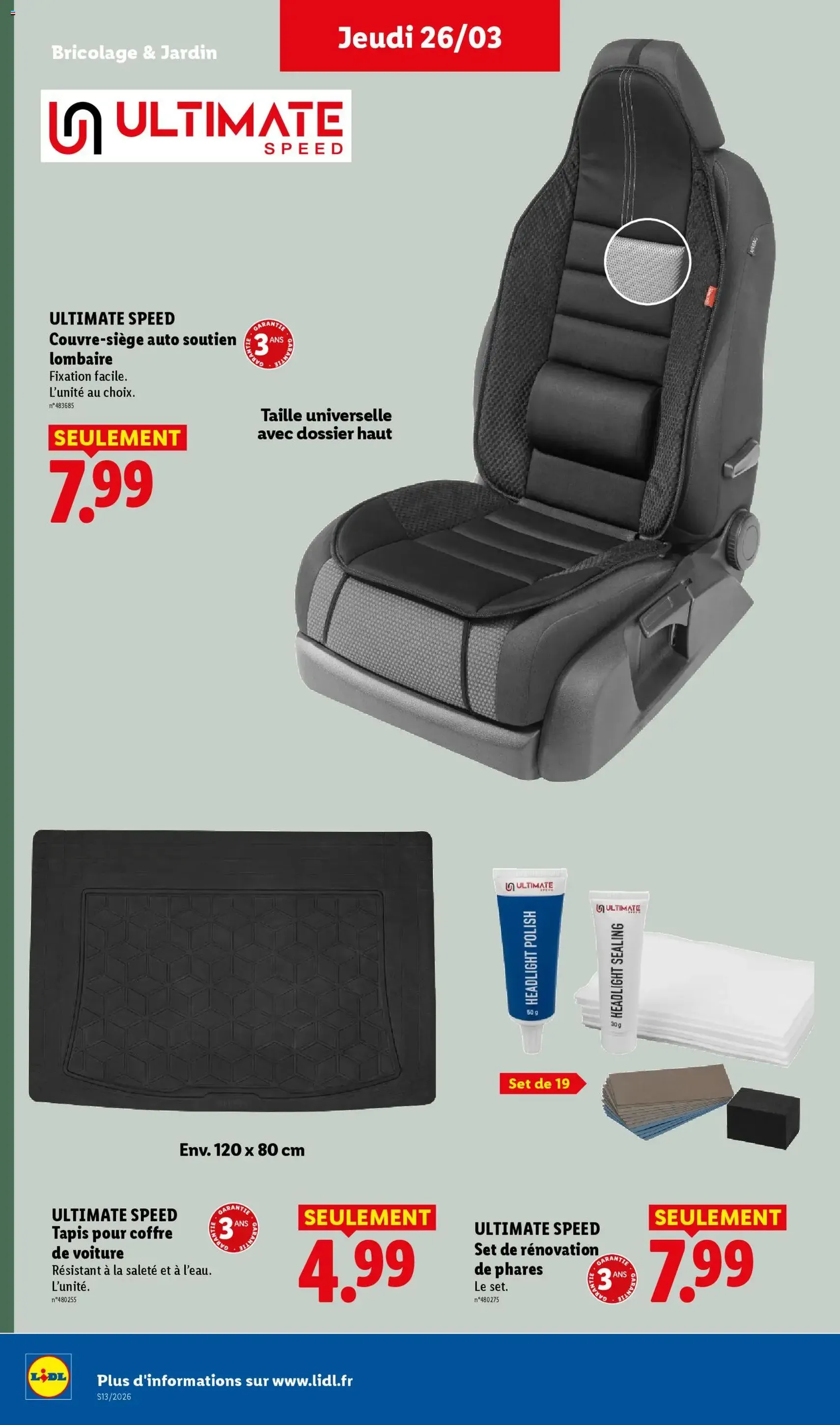 LIDL catalogue semaine 13 - brochure valable à partir du 26/03/2026, page 36 sur 76