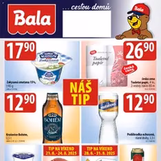 BALA velký leták + - náhled letáku platný od 20.08.2025